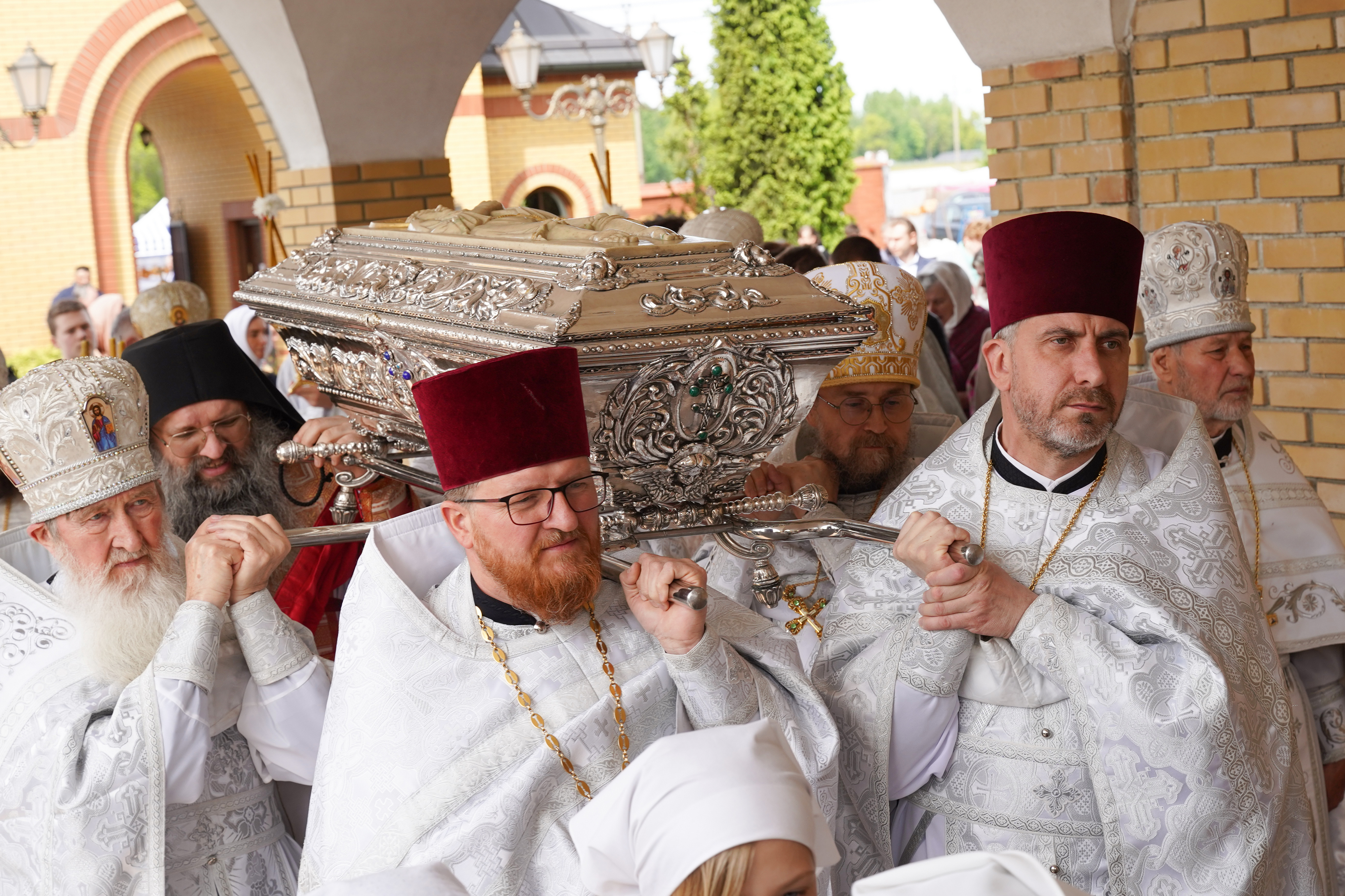 St. Gabriel of Zabludow feast in Zwierki Convent - the Divine Liturgy
