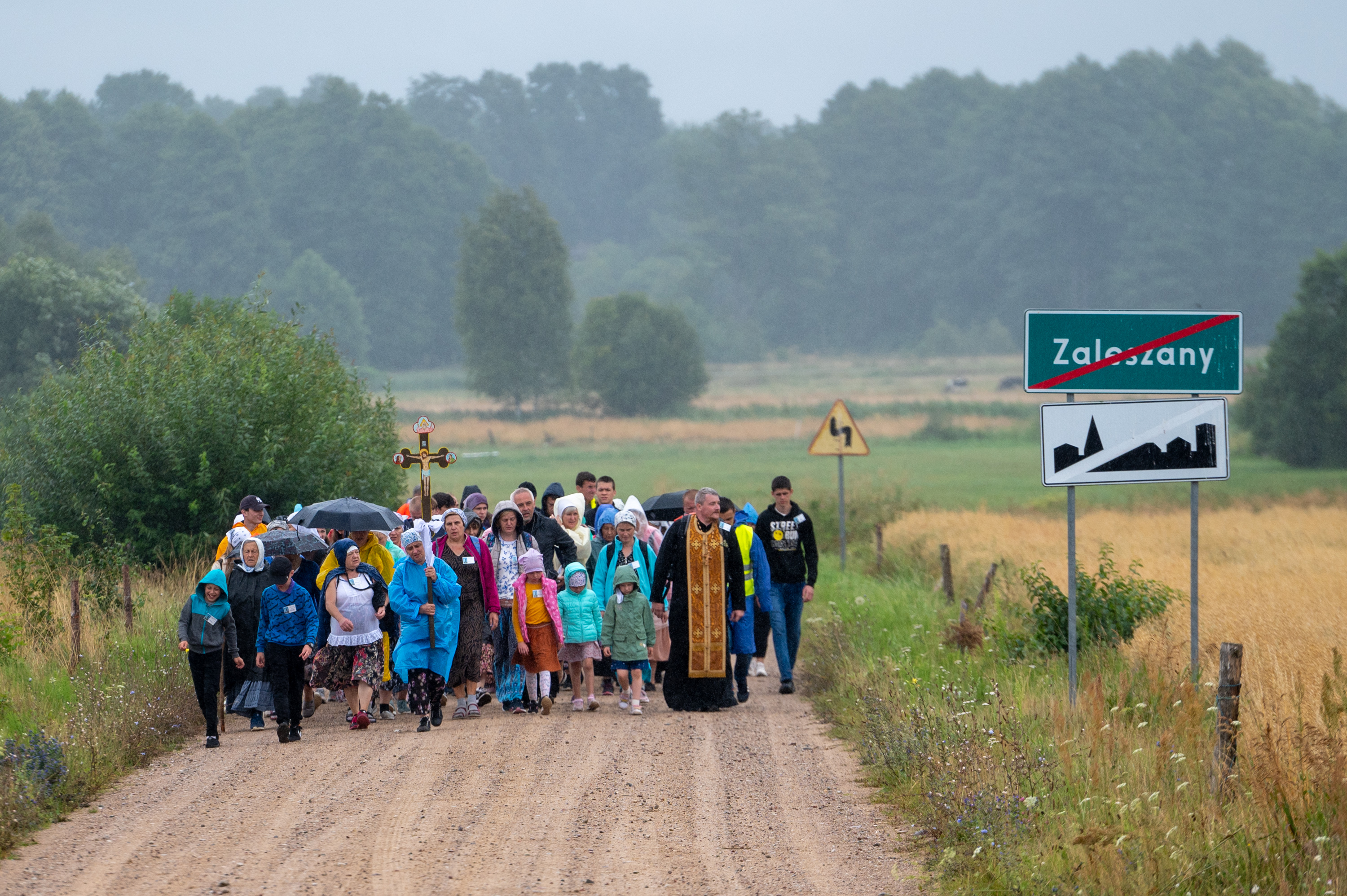Zaleszany, Pielgrzymka z Hajnówki
