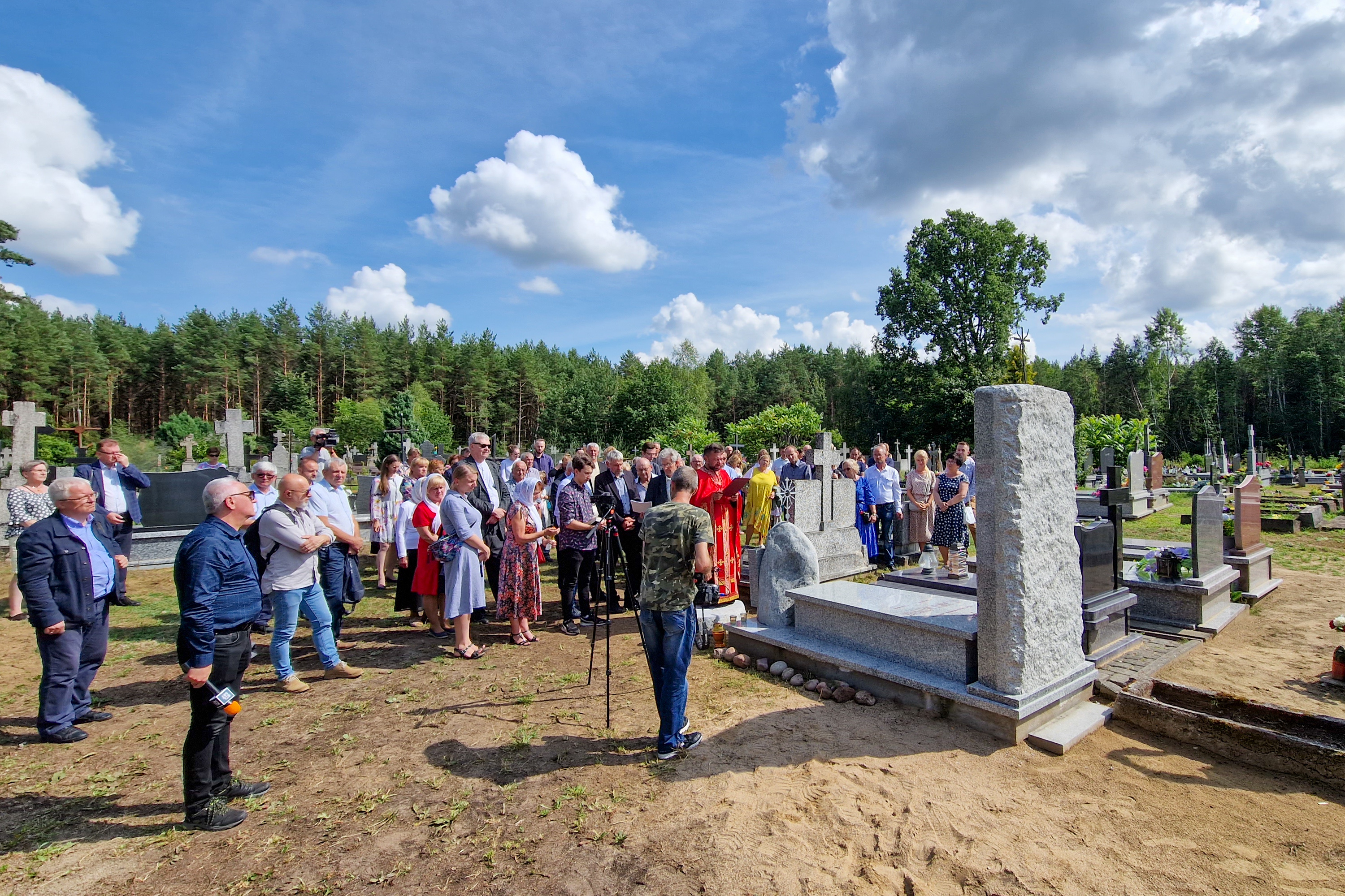 Poświęcenie pomnika św. Marii Pietruczuk
