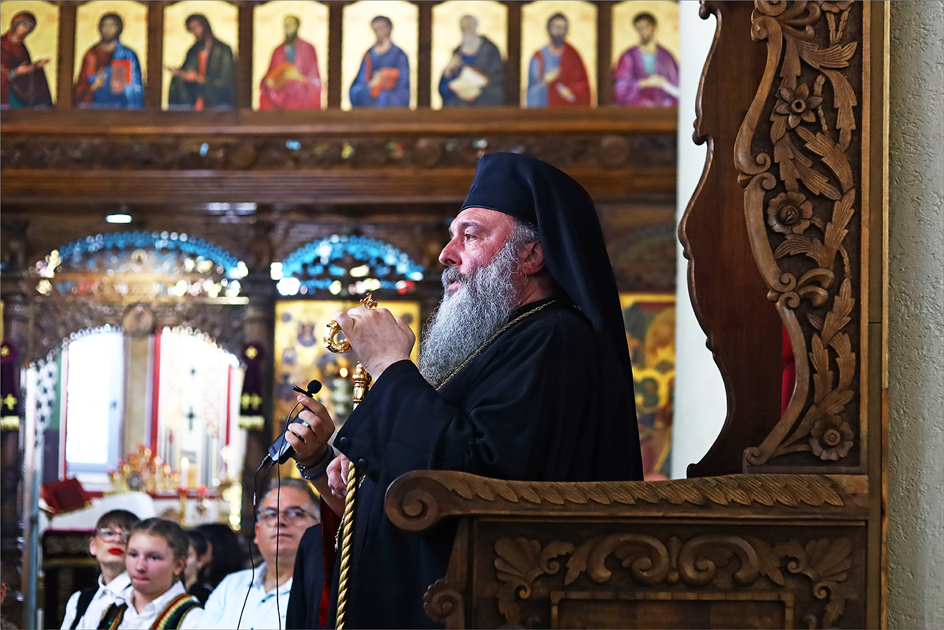 Reverend Marko, the bishop of Delchevo and Kamenica of the Macedonian Orthodox Church