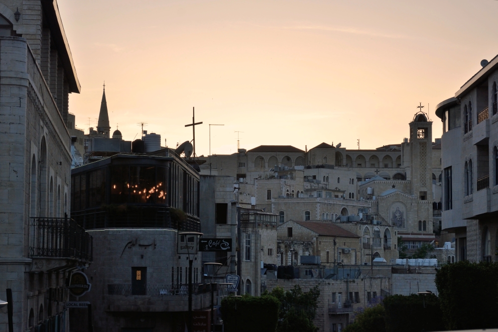 Bethlehem during sunset, May 2023