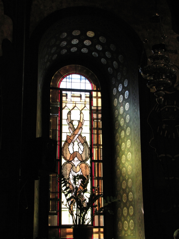 Witraż, Patriarchat w Bukareszcie, 2013