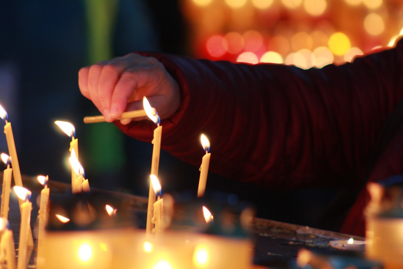 Candels and prayers