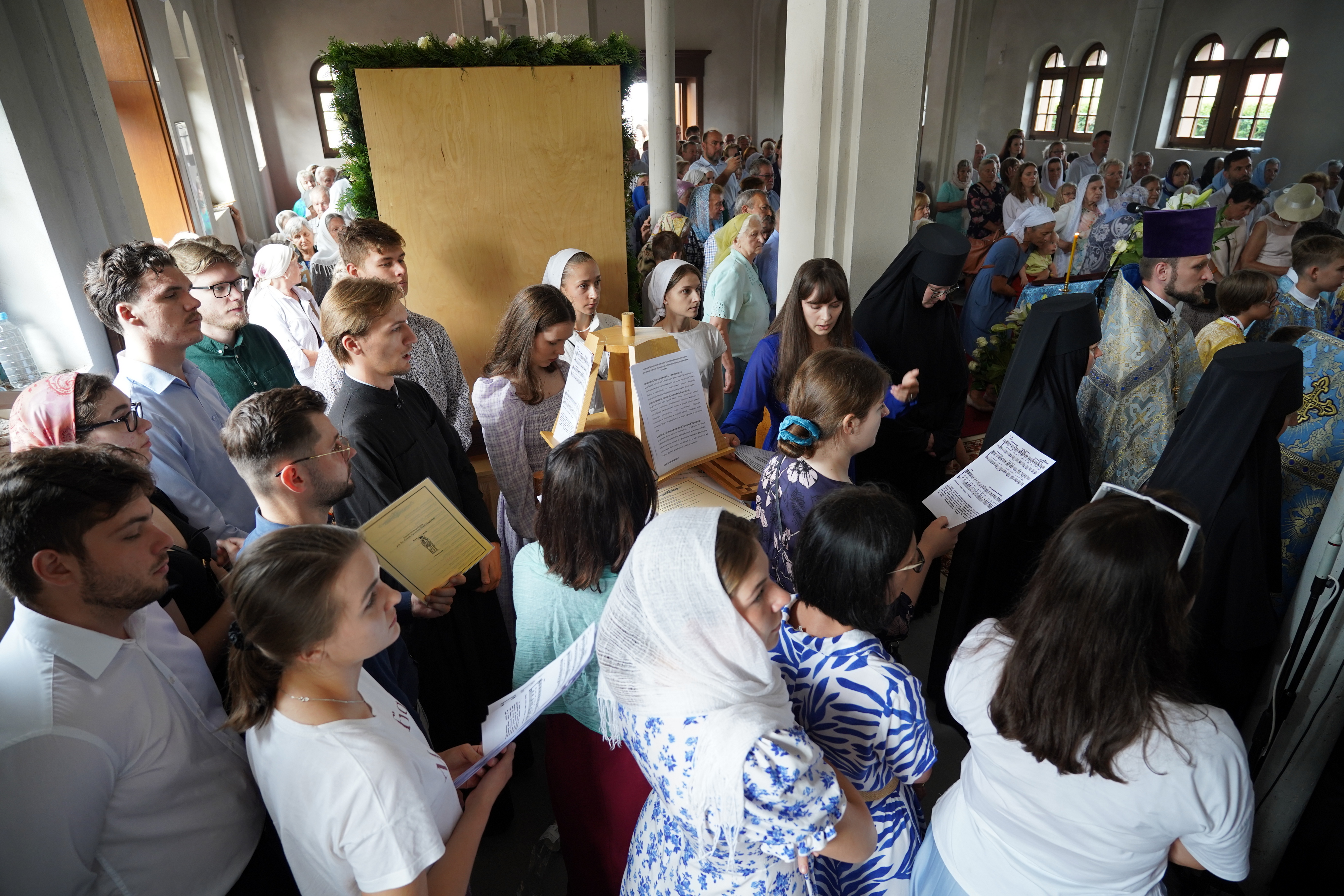 The fest in Zaleszany Monastery