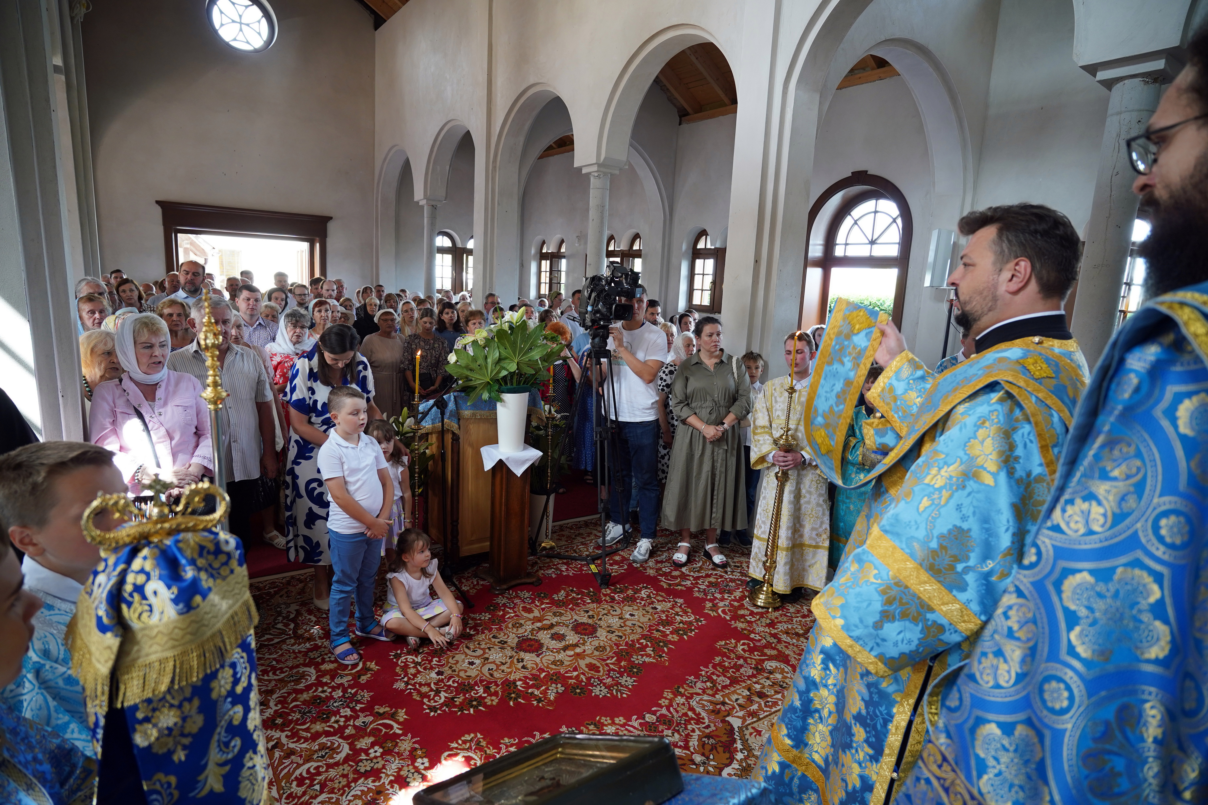 The fest in Zaleszany Monastery
