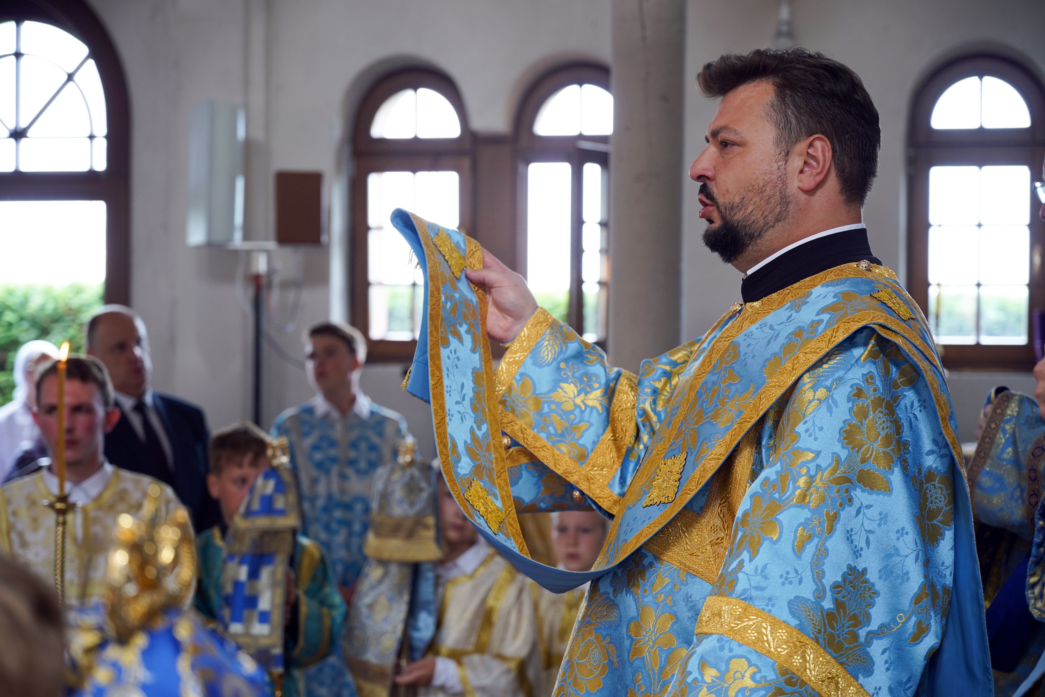 The fest in Zaleszany Monastery 