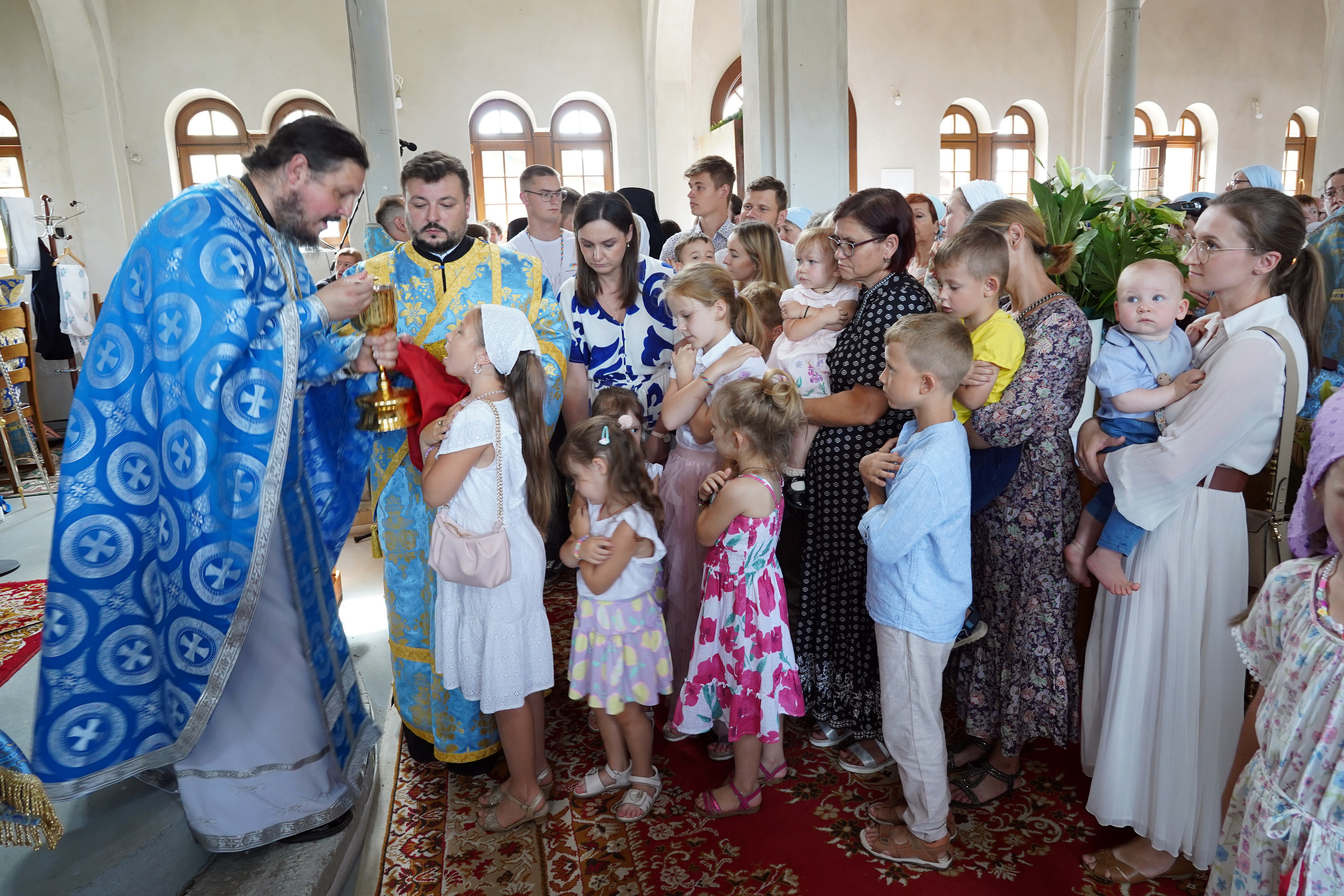 The fest in Zaleszany Monastery 
