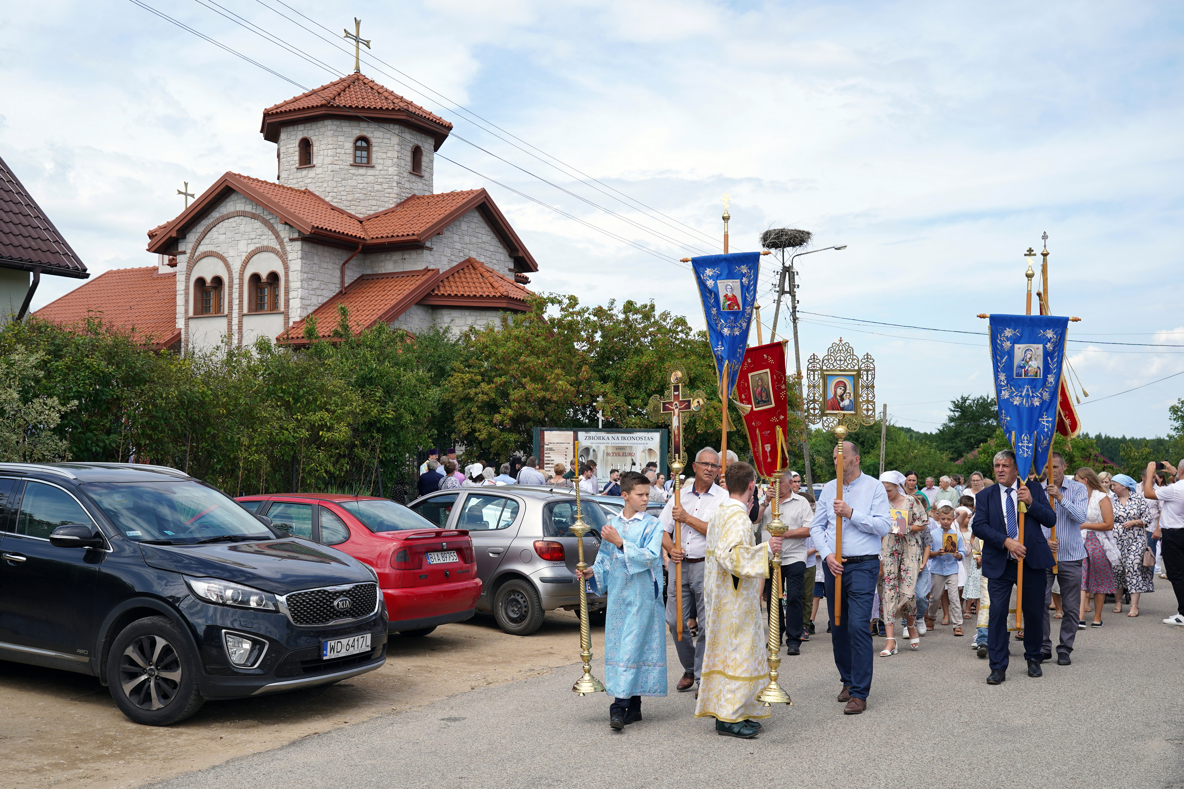 The fest in Zaleszany Monaster