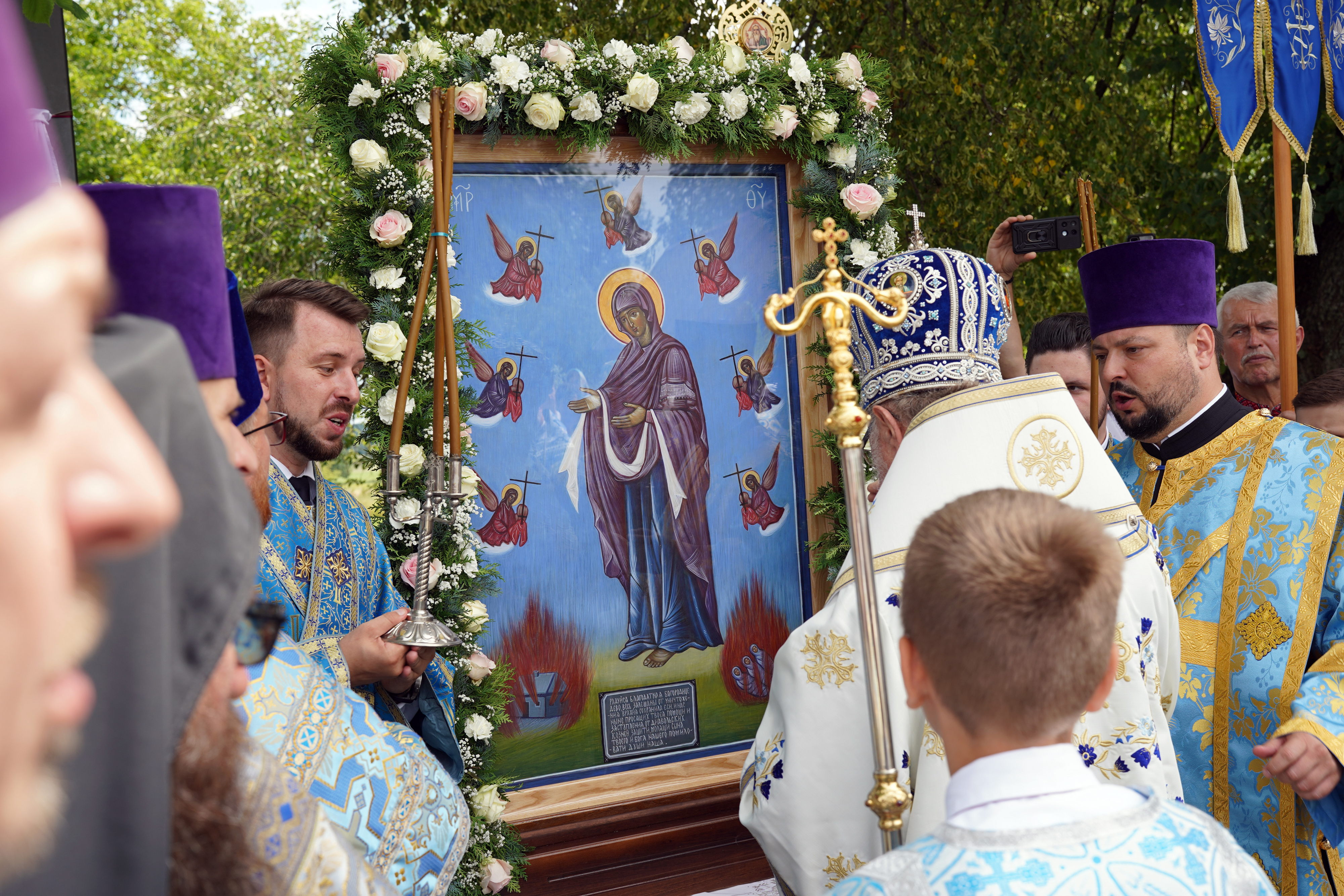 The fest in Zaleszany Monaster