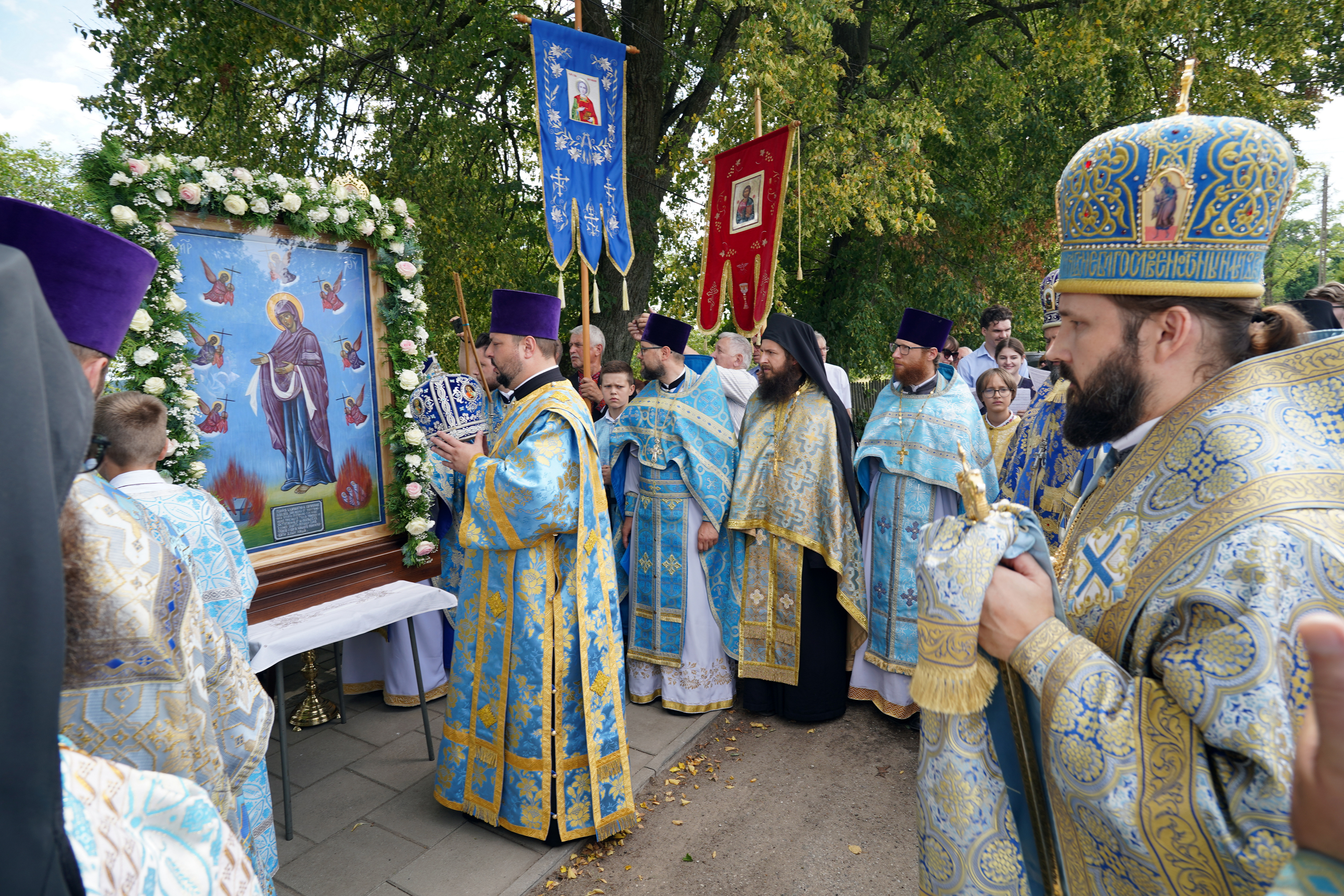The fest in Zaleszany Monaster