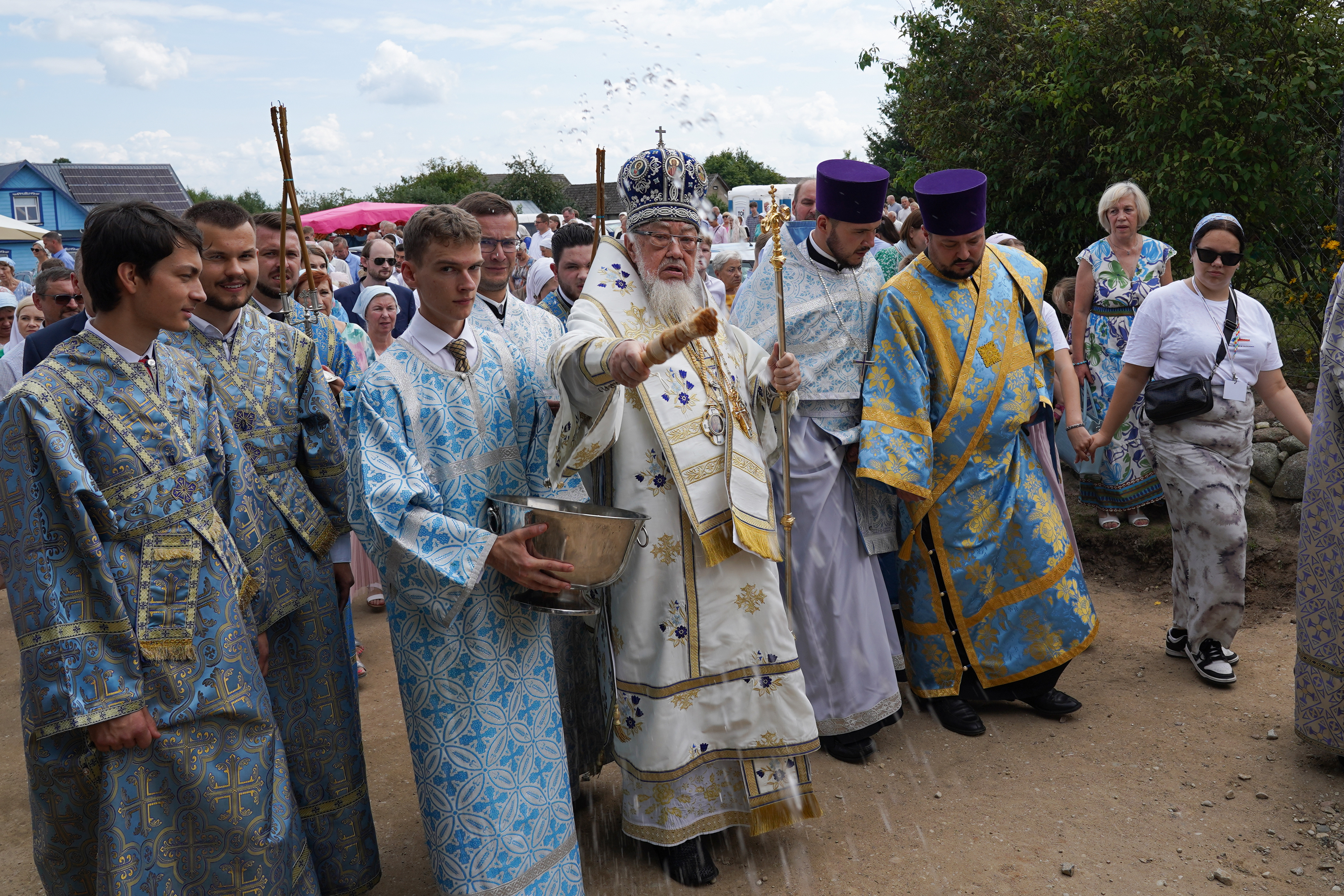 The fest in Zaleszany Monaster