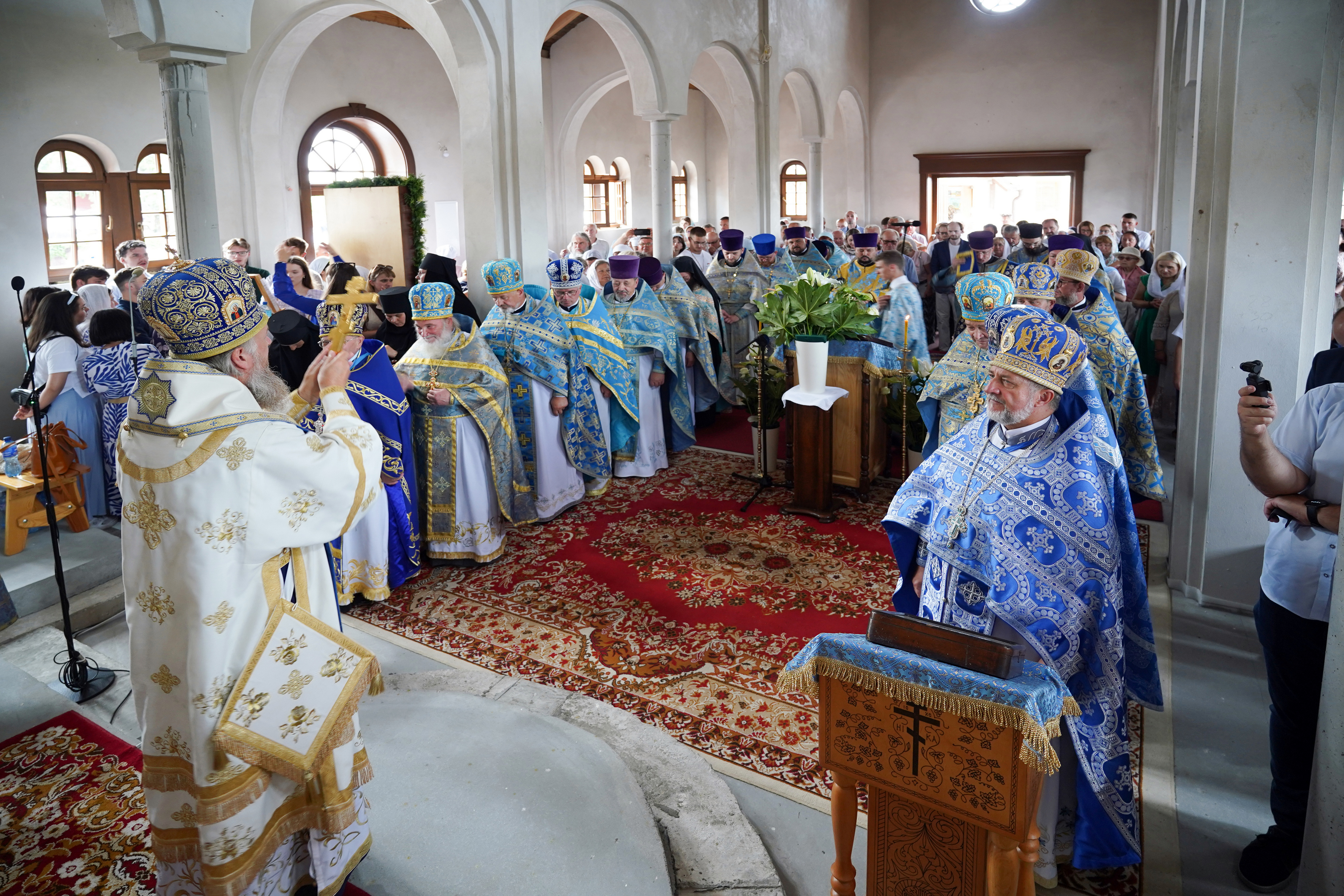 The fest in Zaleszany Monaster