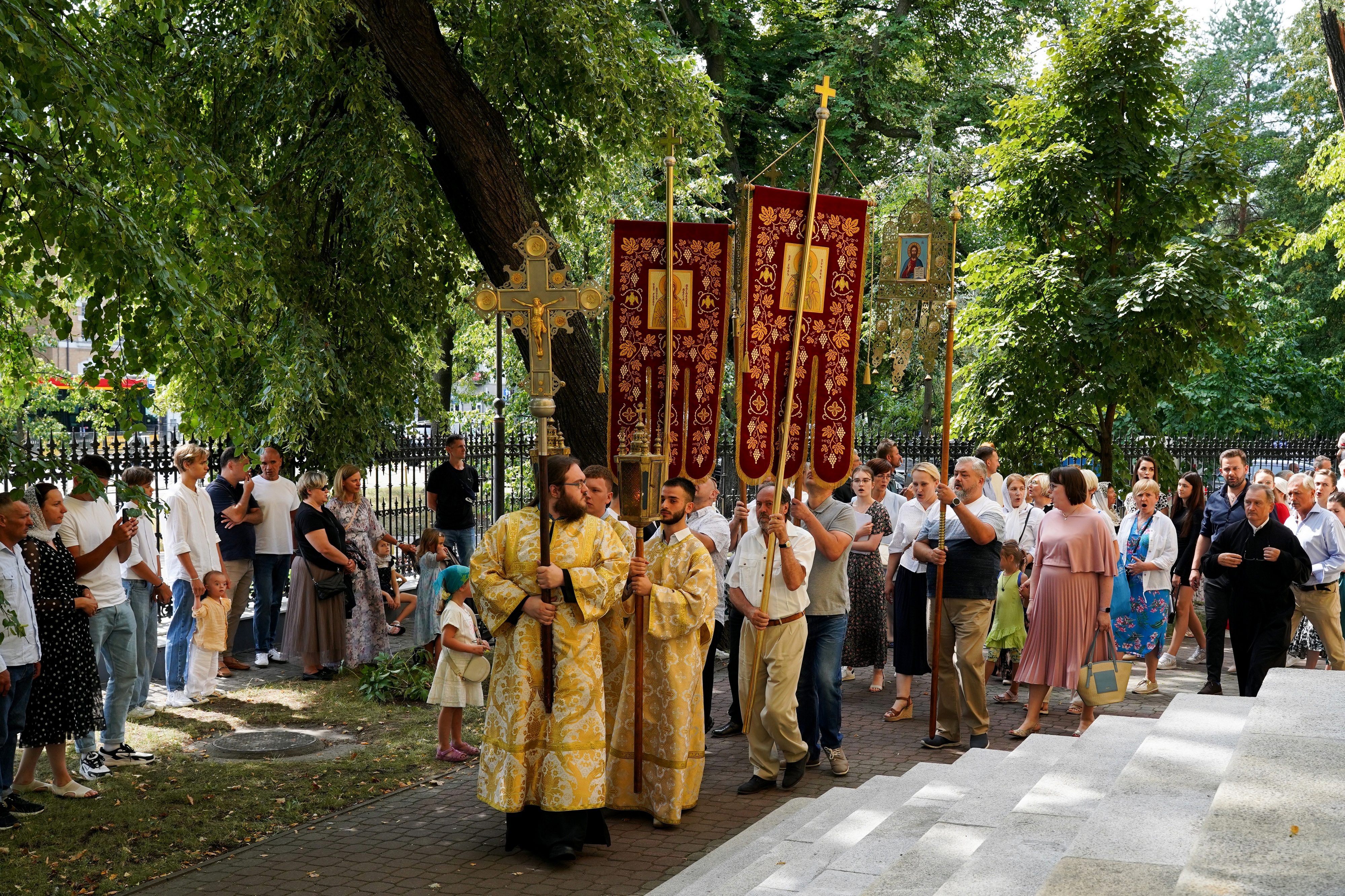 St. Mary Magdalene feast in Warsaw