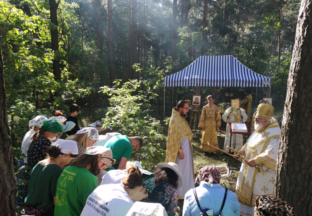 Leśna Liturgia pielgrzymki warszawskiej 2024