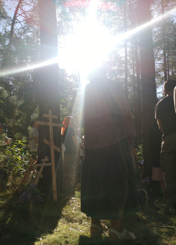 Światłość - polowa Liturgia warszawskiej pielgrzymki, 2024
