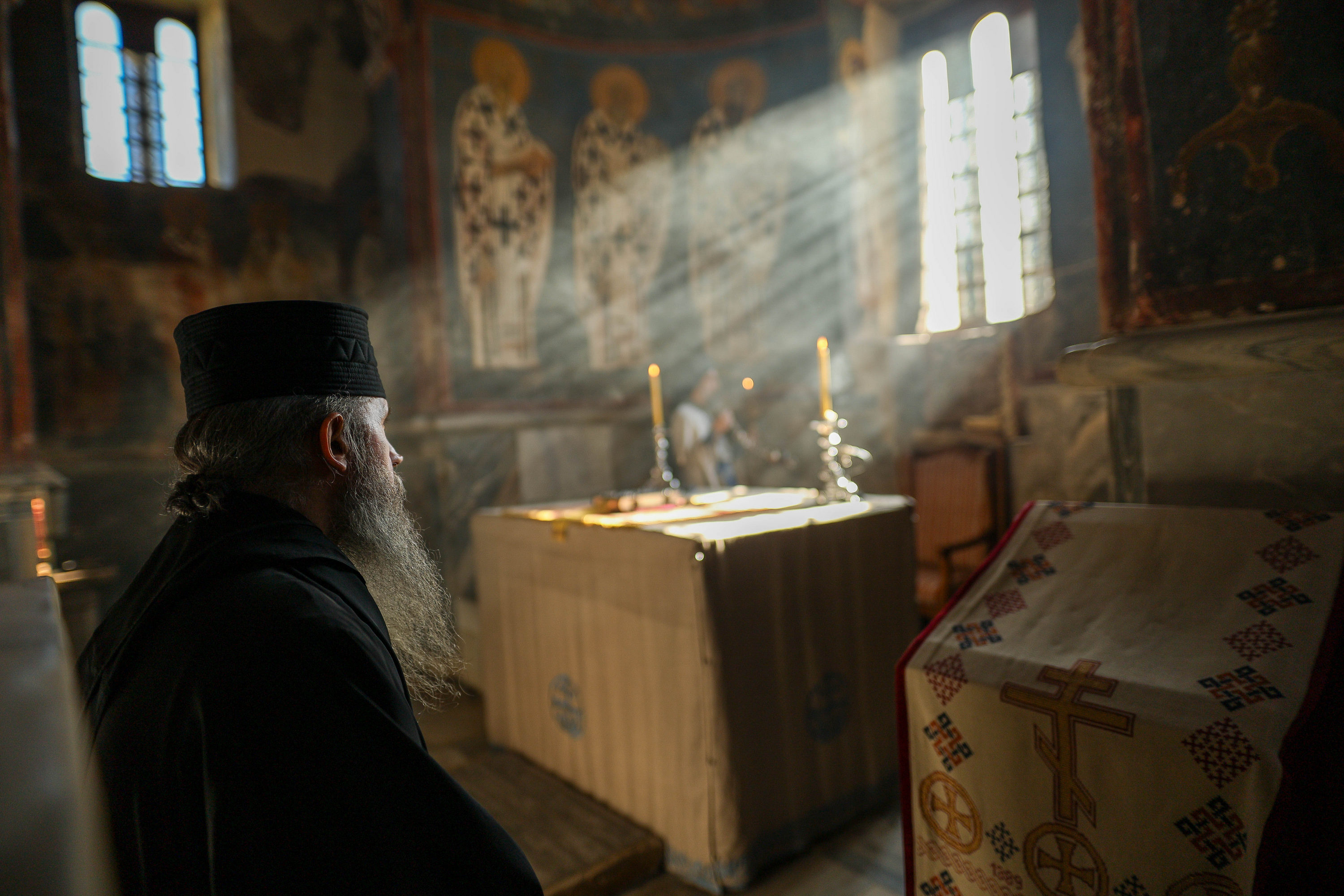 Монах Дионисије манастир Студеница/monk Dionysie monastery Studenica