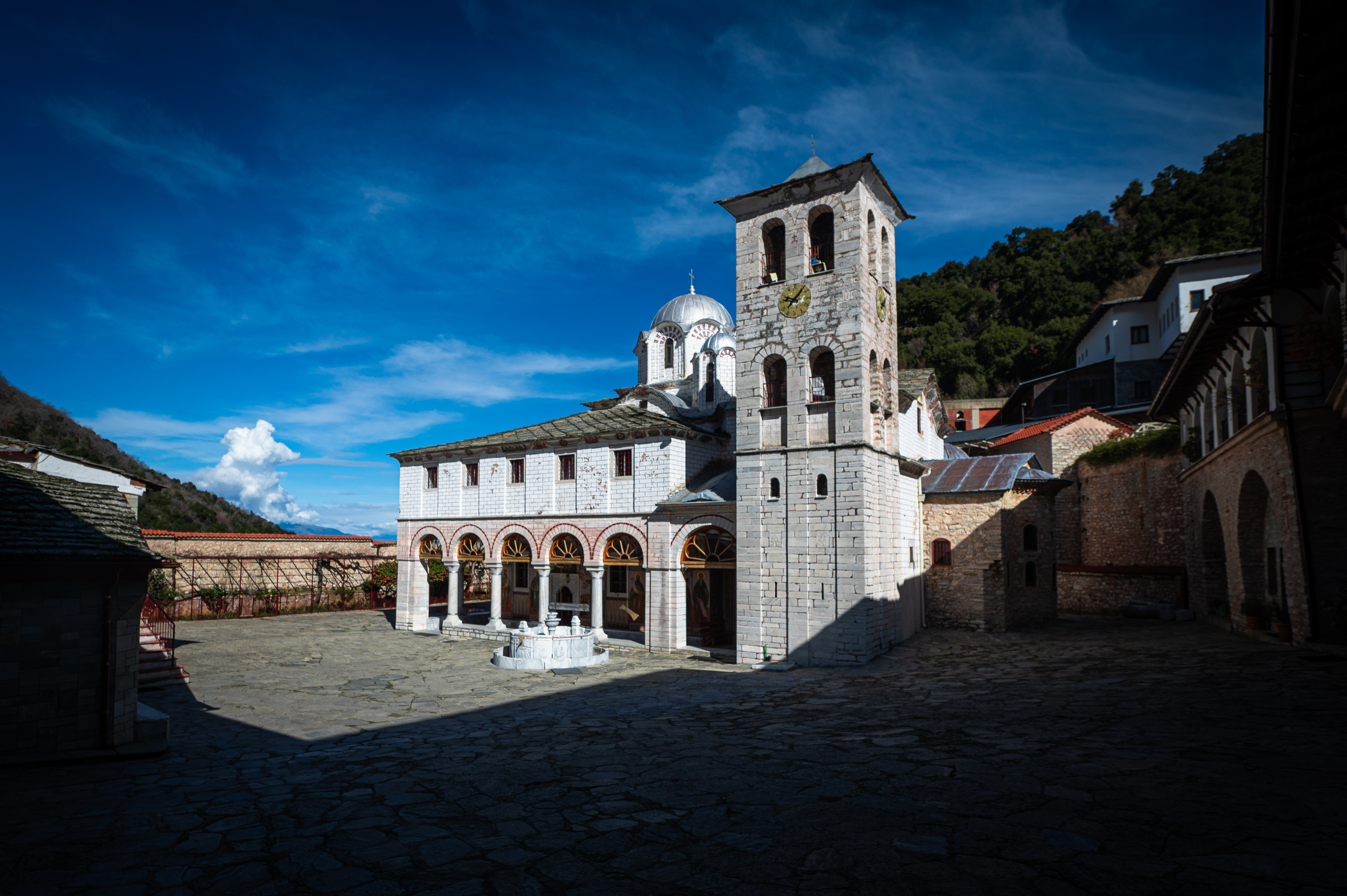 Ikosifinisa Mother of God convent close to Kavala
