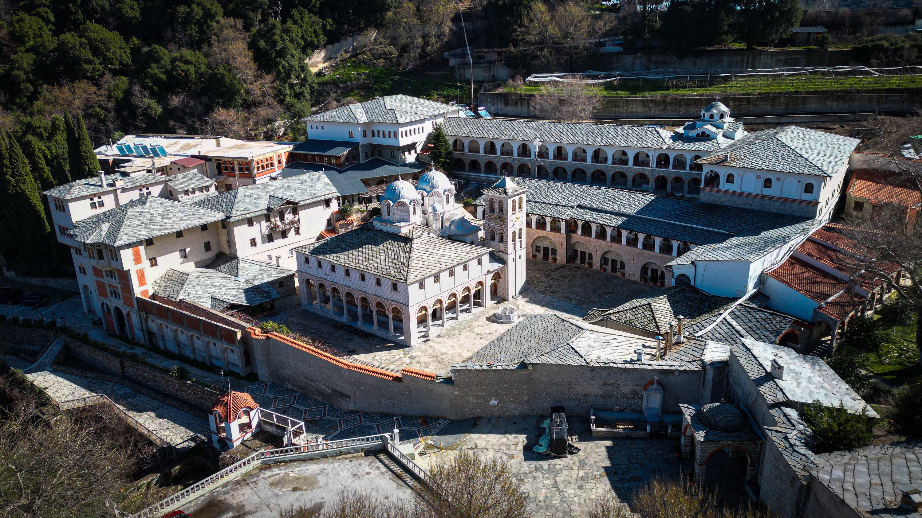 Ikosifinisa Mother of God convent close to Kavala