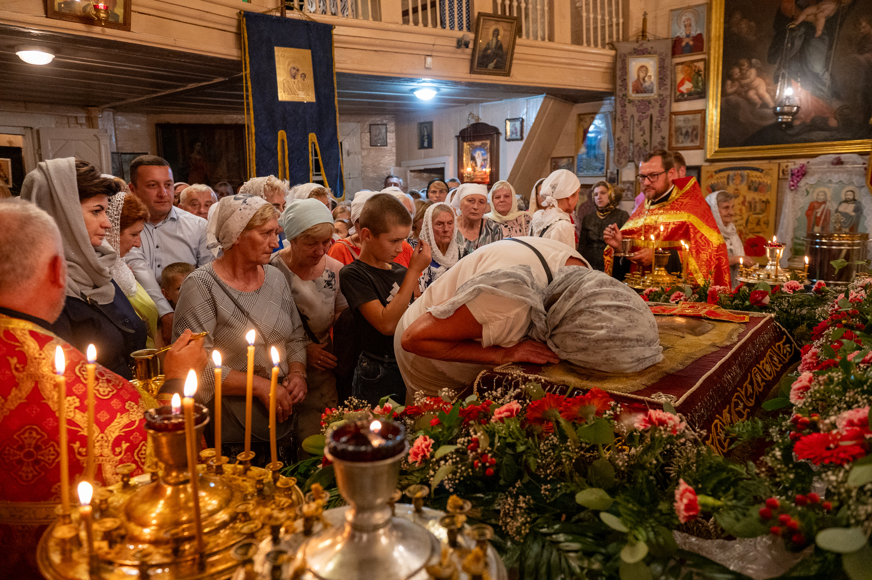 Decapitation of St John the Baptist in Szczyty Dzięciołowo