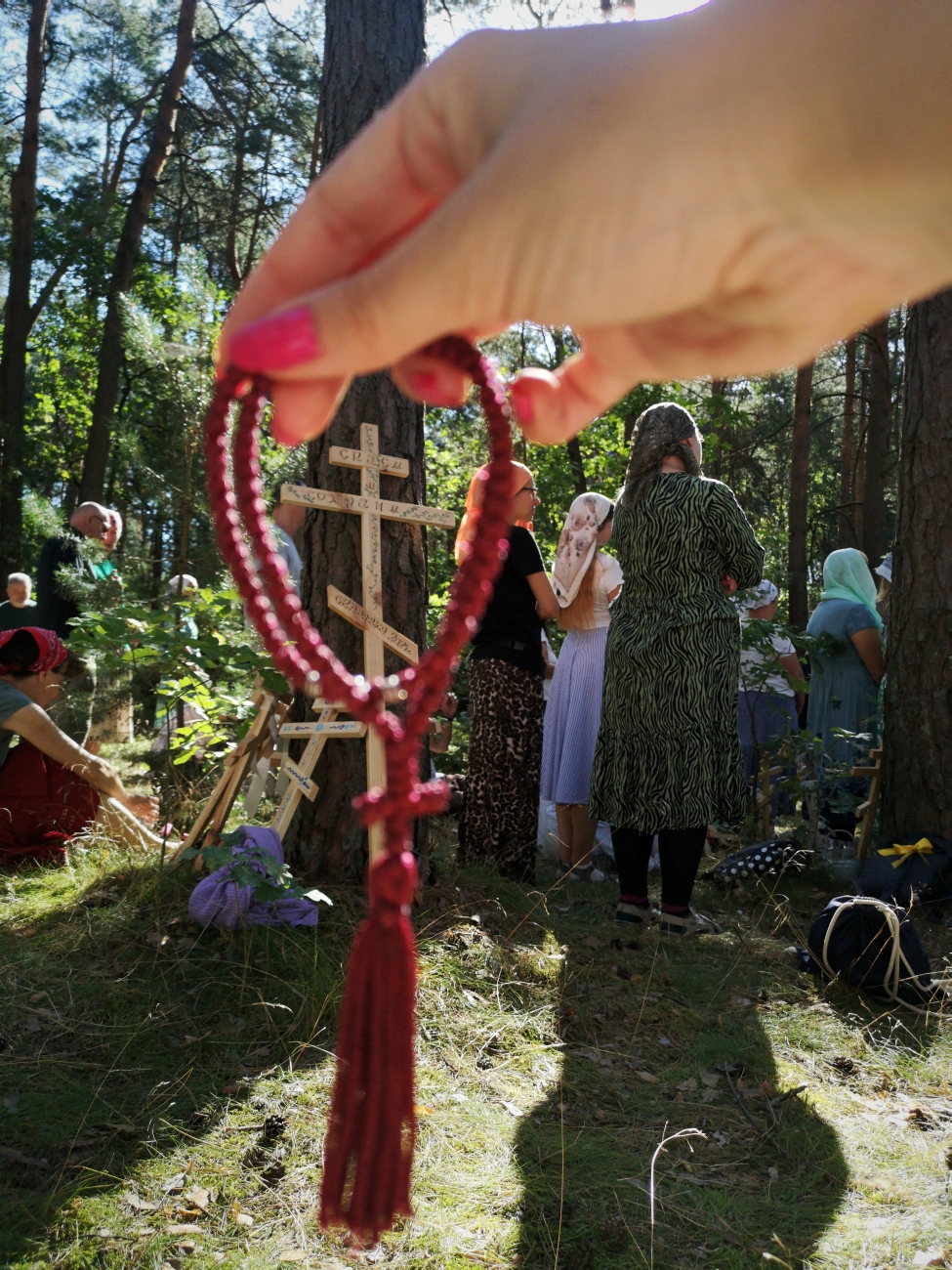 Czotki na Polowej Liturgii (5)