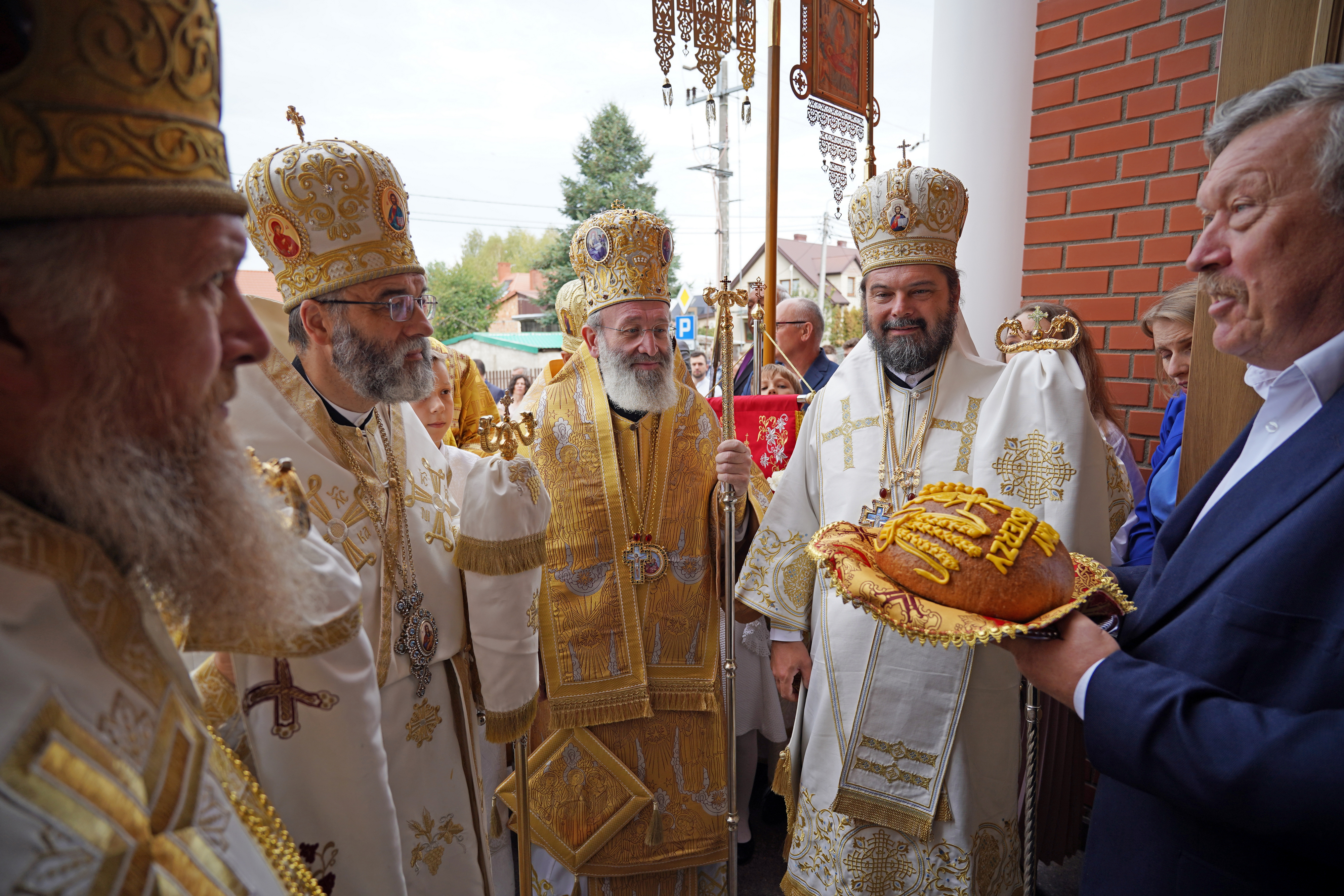 The consecration of St. Martyr Archimandrite Gregory Peradze Orthodox church in Białystok