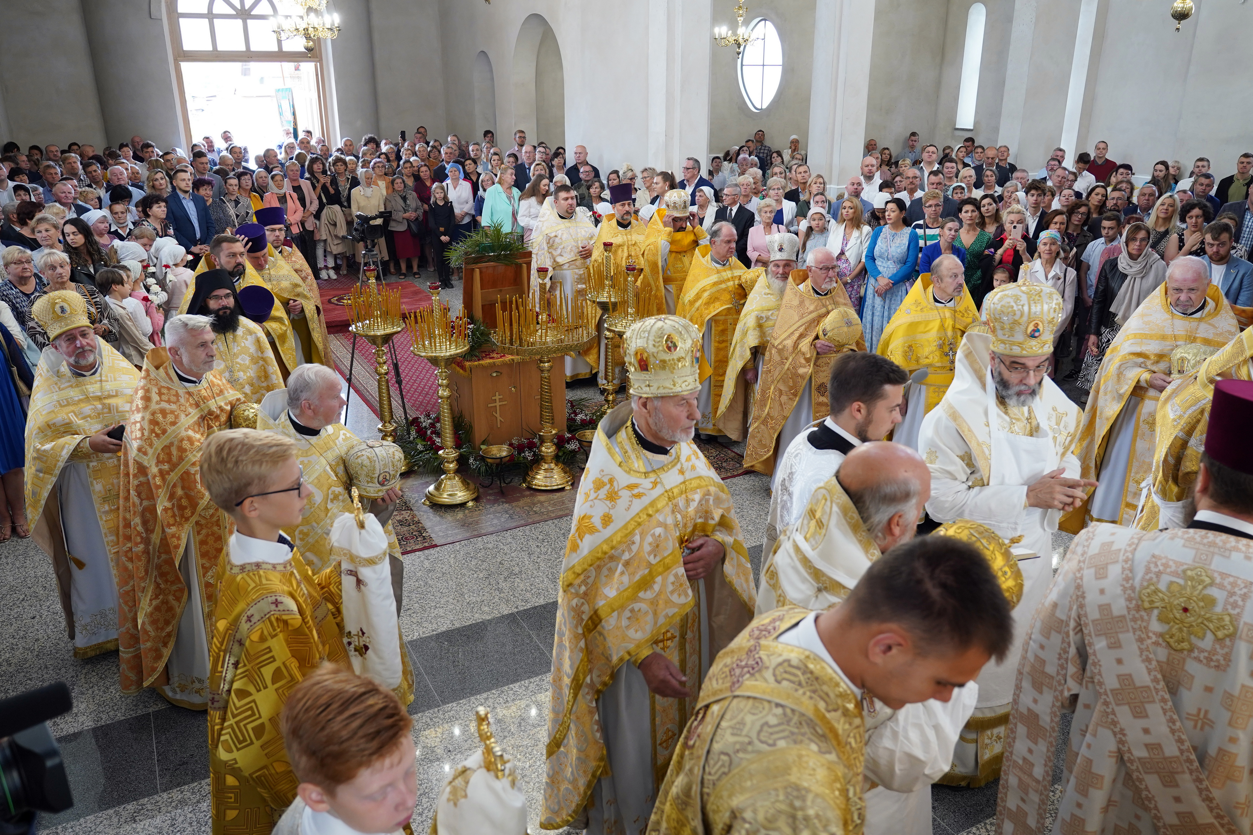 The consecration of St. Martyr Archimandrite Gregory Peradze Orthodox church in Białystok
