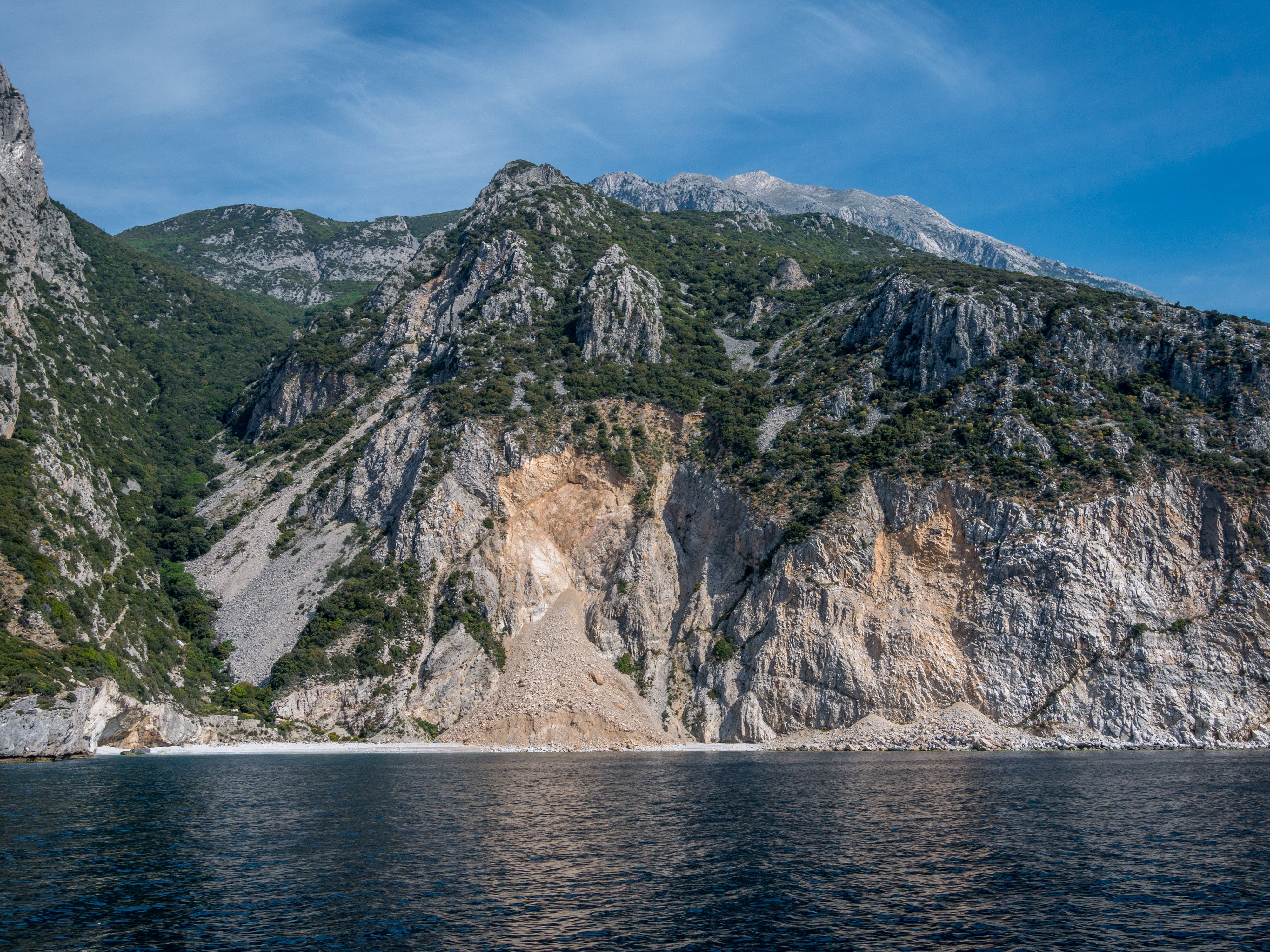 Southern tip of the Holy Mountain peninsula, Greece