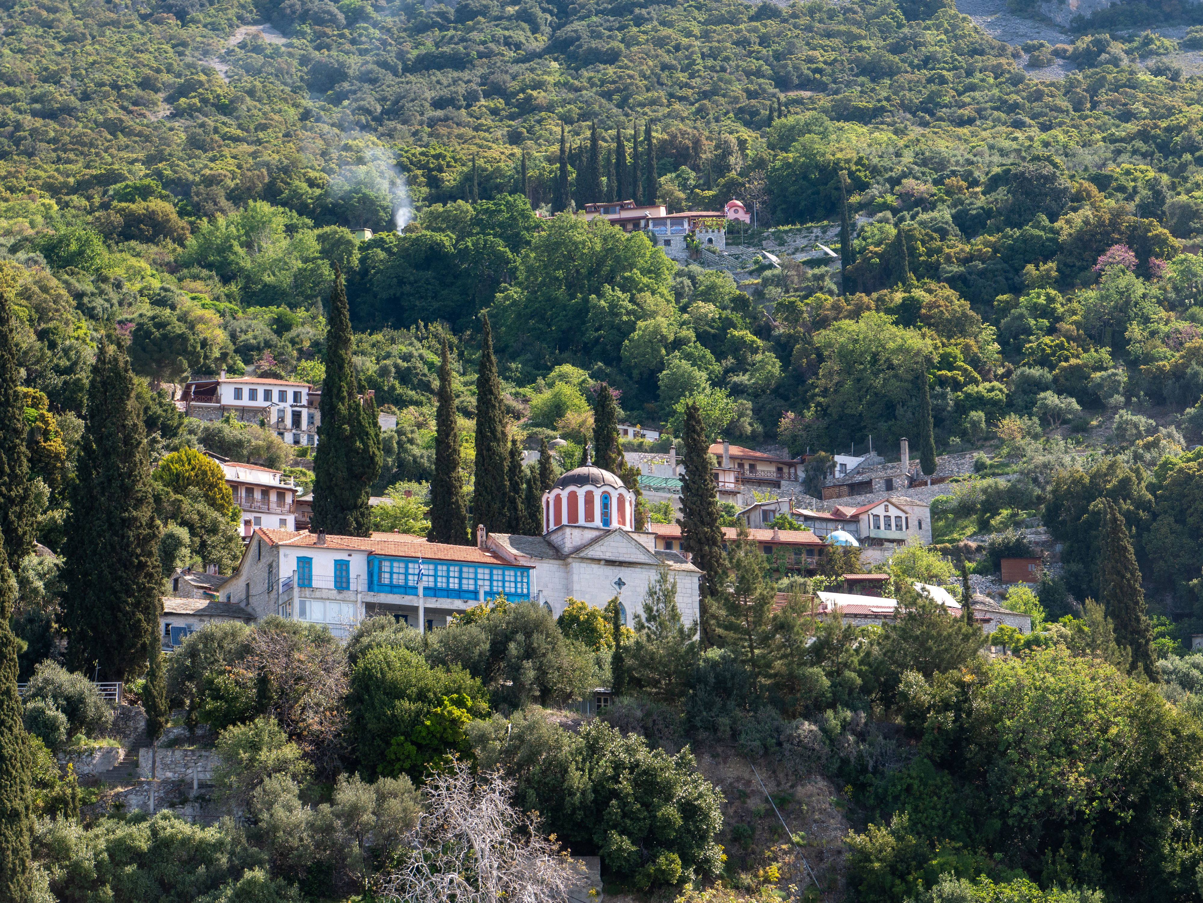 Ferryboat ride along the southwest corner of Mt. Athos