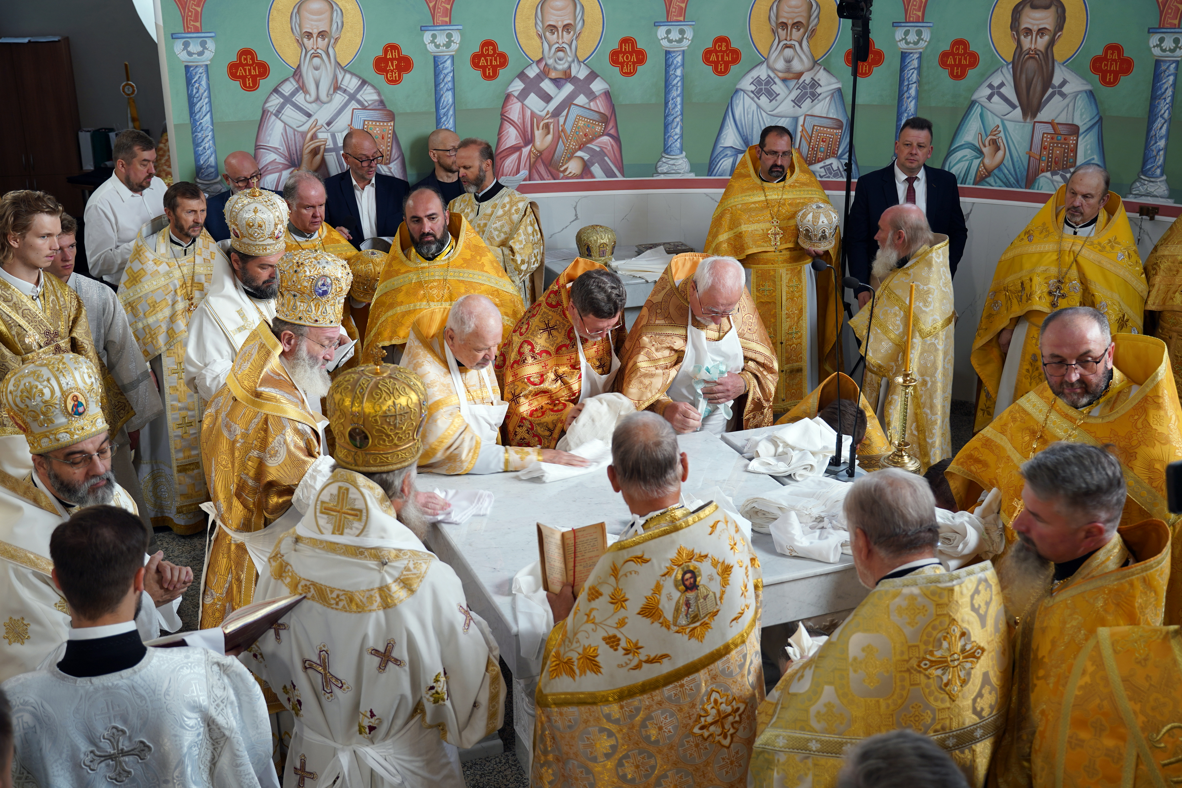 The consecration of St. Martyr Archimandrite Gregory Peradze Orthodox church in Białystok