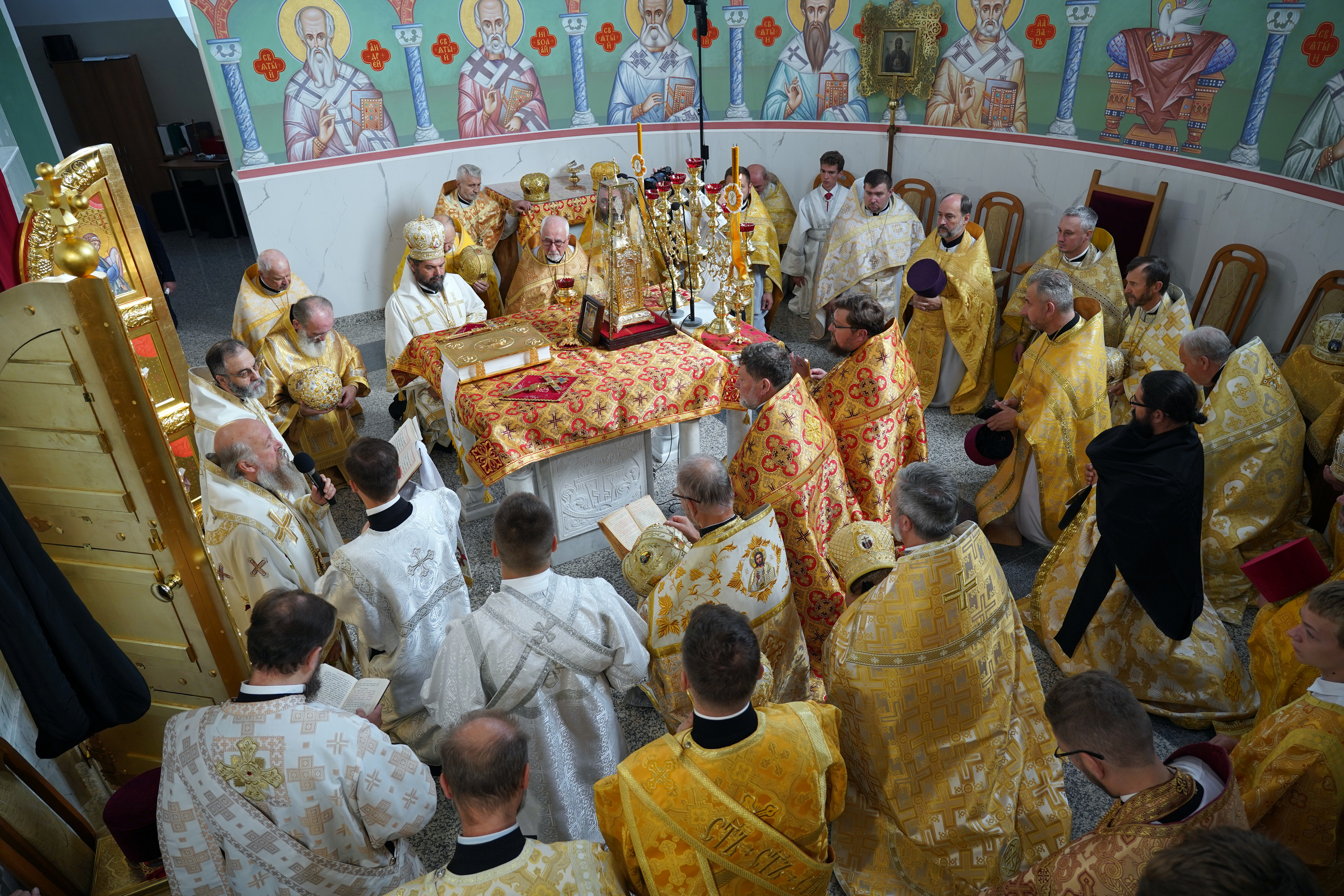 The consecration of St. Martyr Archimandrite Gregory Peradze Orthodox church in Białystok