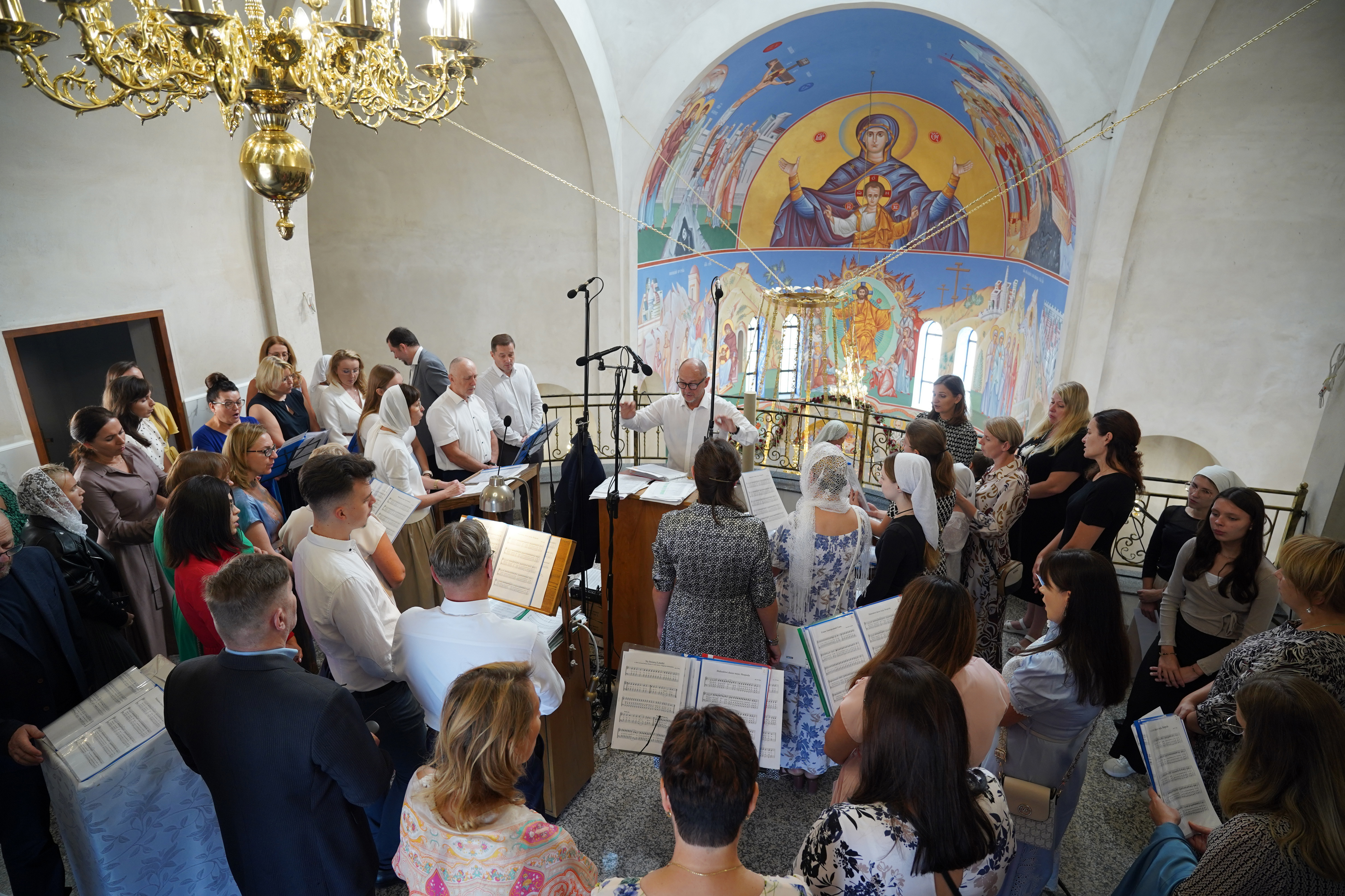 The consecration of St. Martyr Archimandrite Gregory Peradze Orthodox church in Białystok 