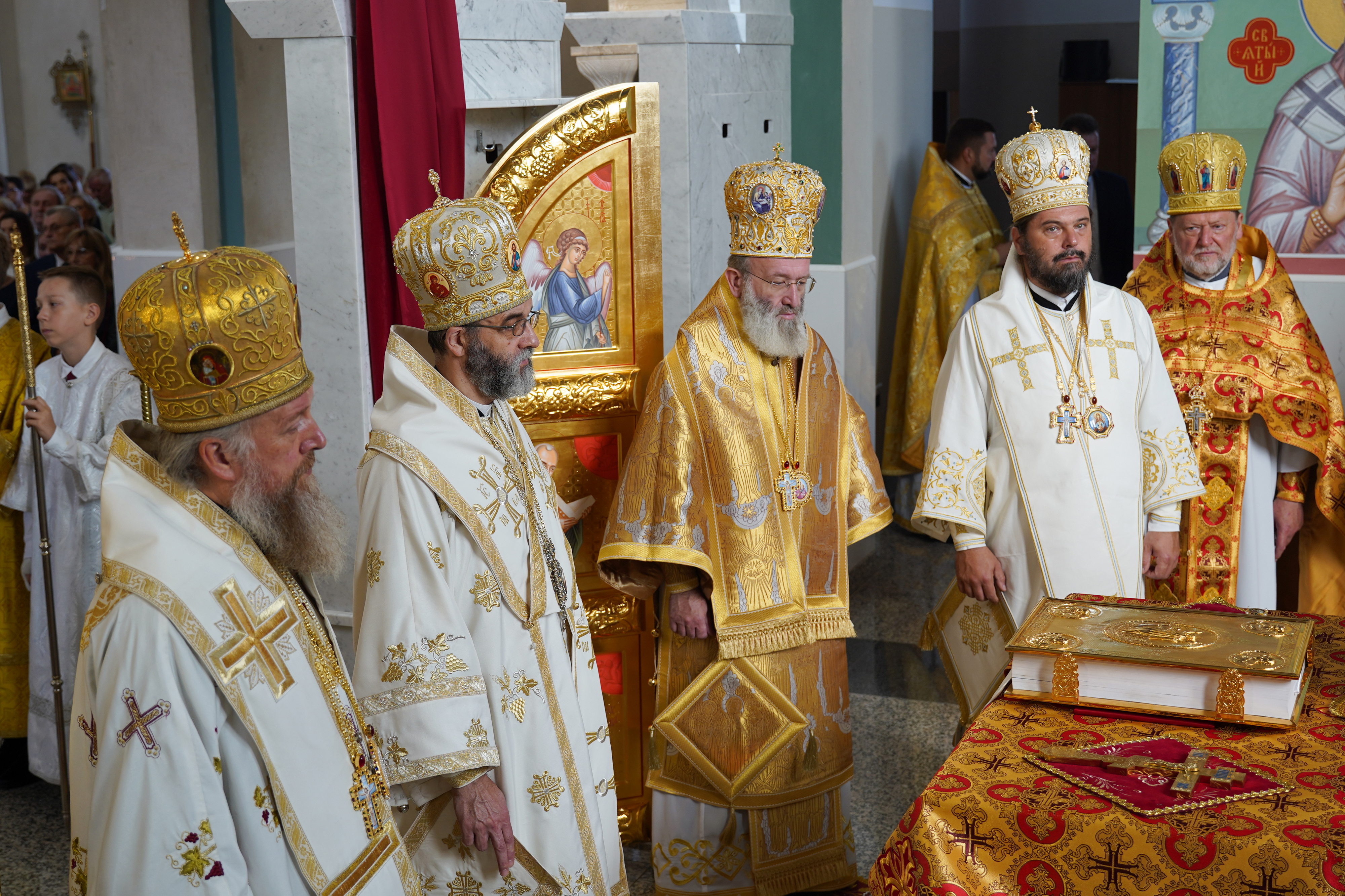 The consecration of St. Martyr Archimandrite Gregory Peradze Orthodox church in Białystok 