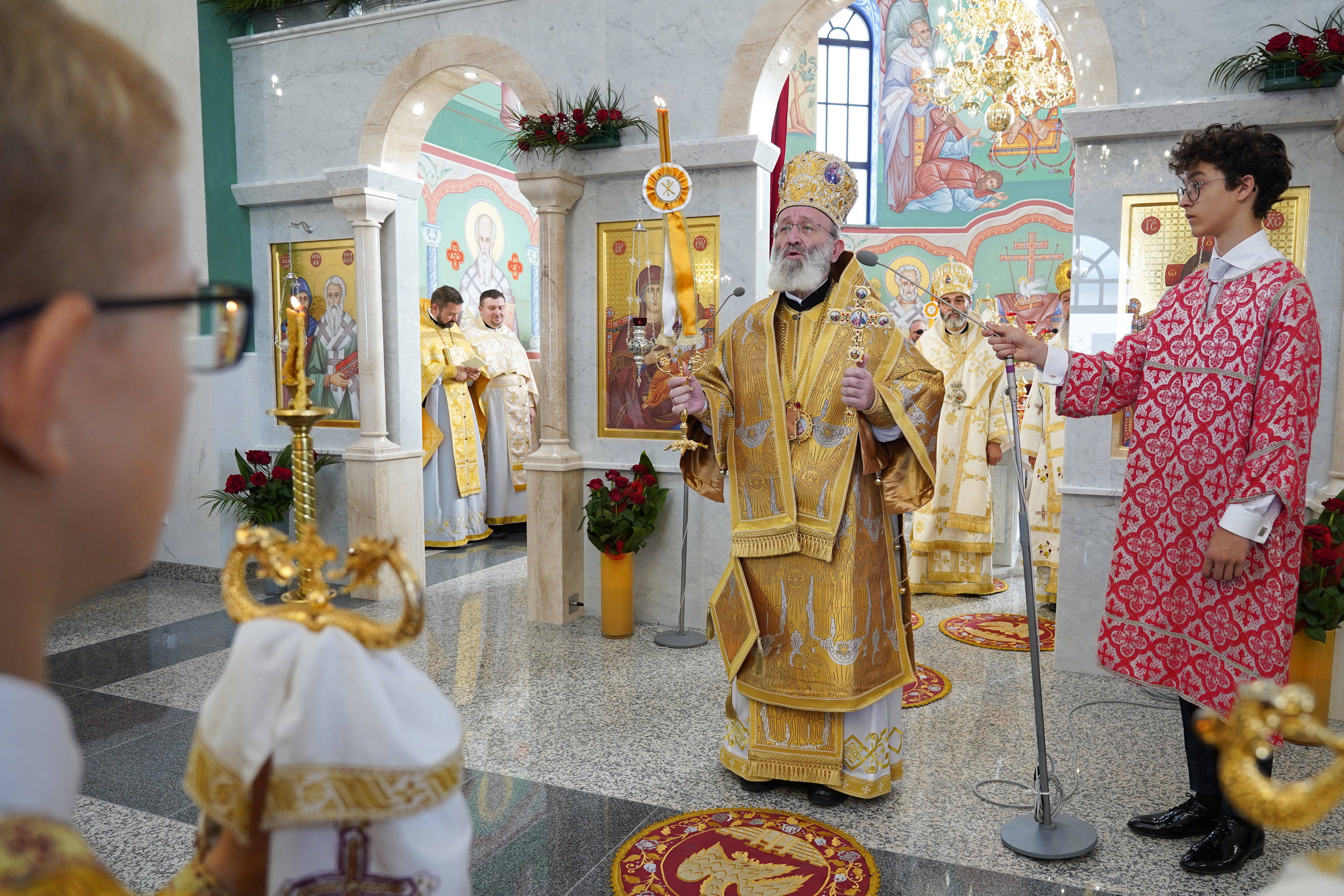 The consecration of St. Martyr Archimandrite Gregory Peradze Orthodox church in Białystok 