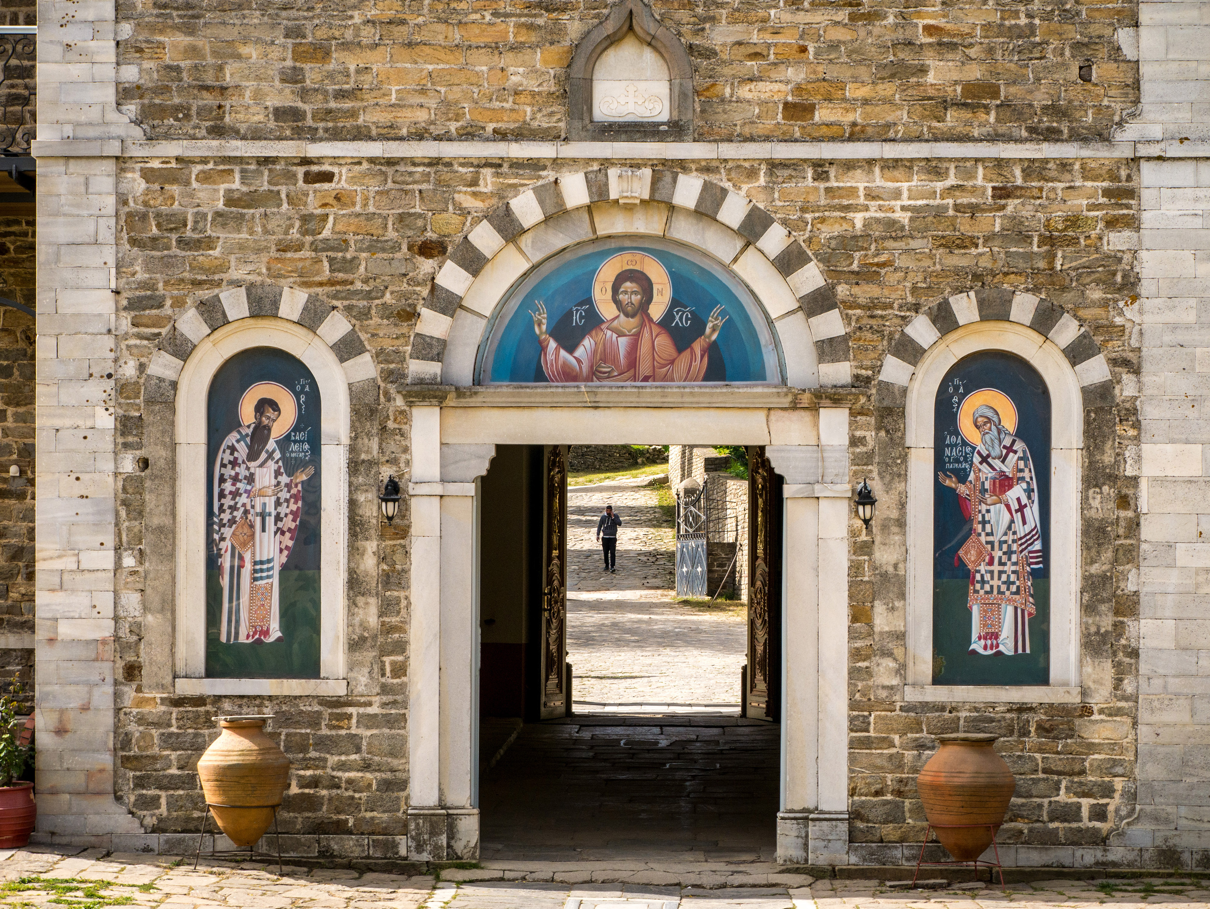 Gateway icons, St. Andrews Skete, Mt. Athos