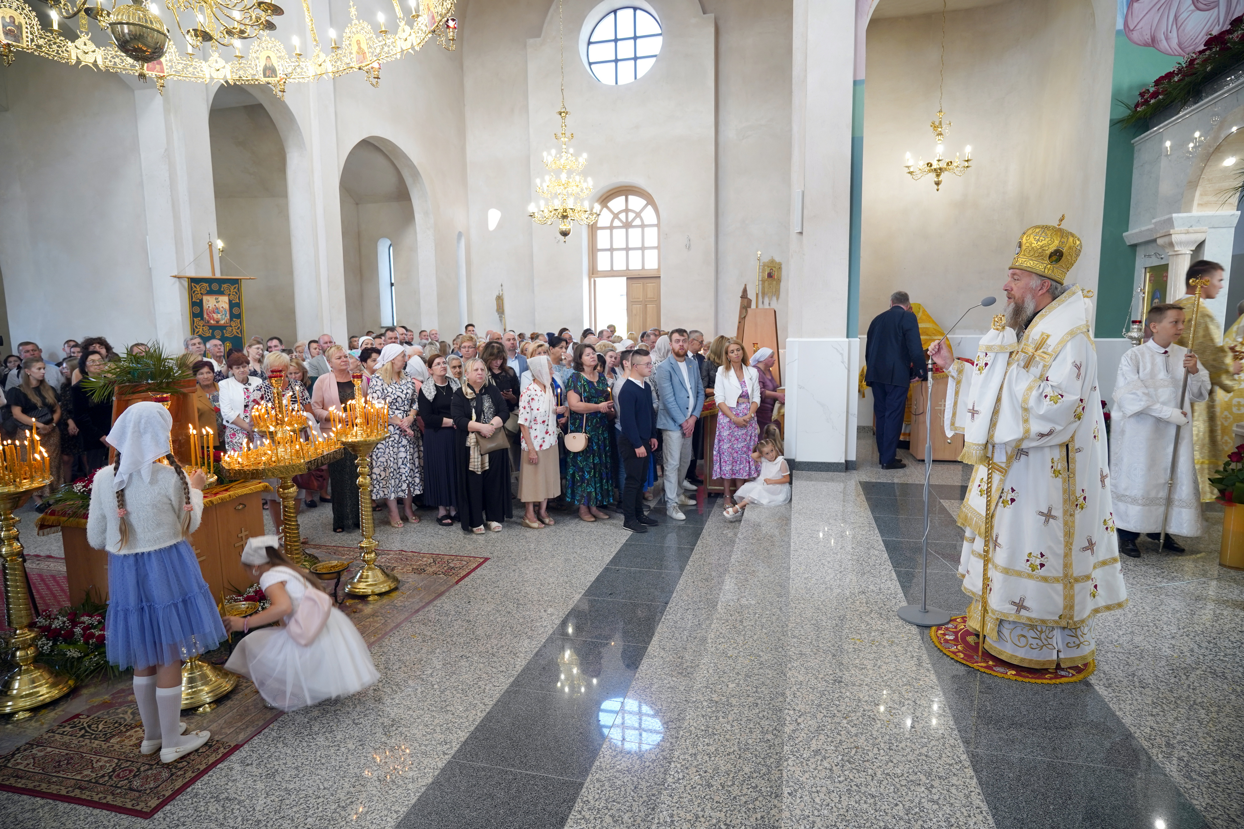 The consecration of St. Martyr Archimandrite Gregory Peradze Orthodox church in Białystok