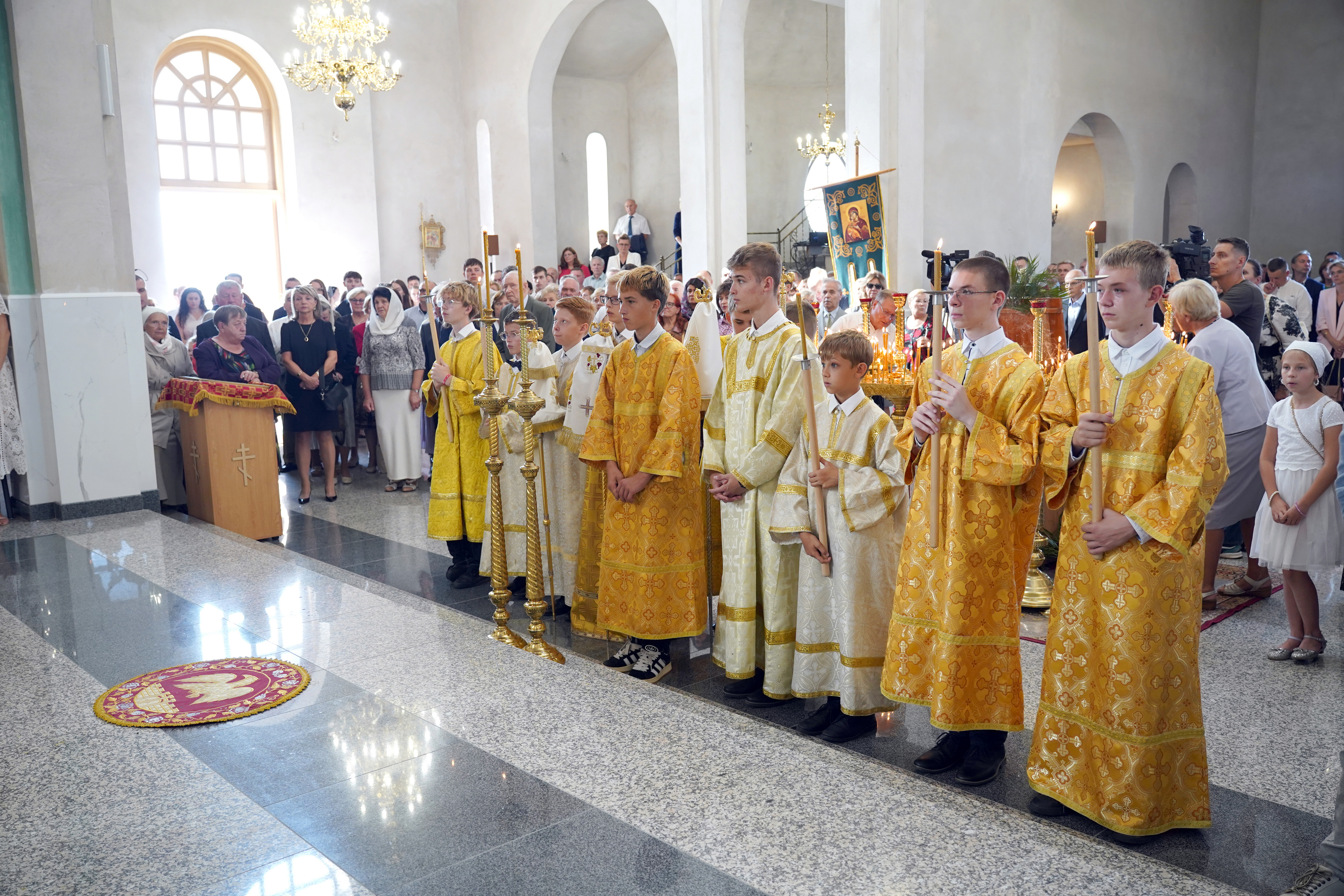 The consecration of St. Martyr Archimandrite Gregory Peradze Orthodox church in Białystok