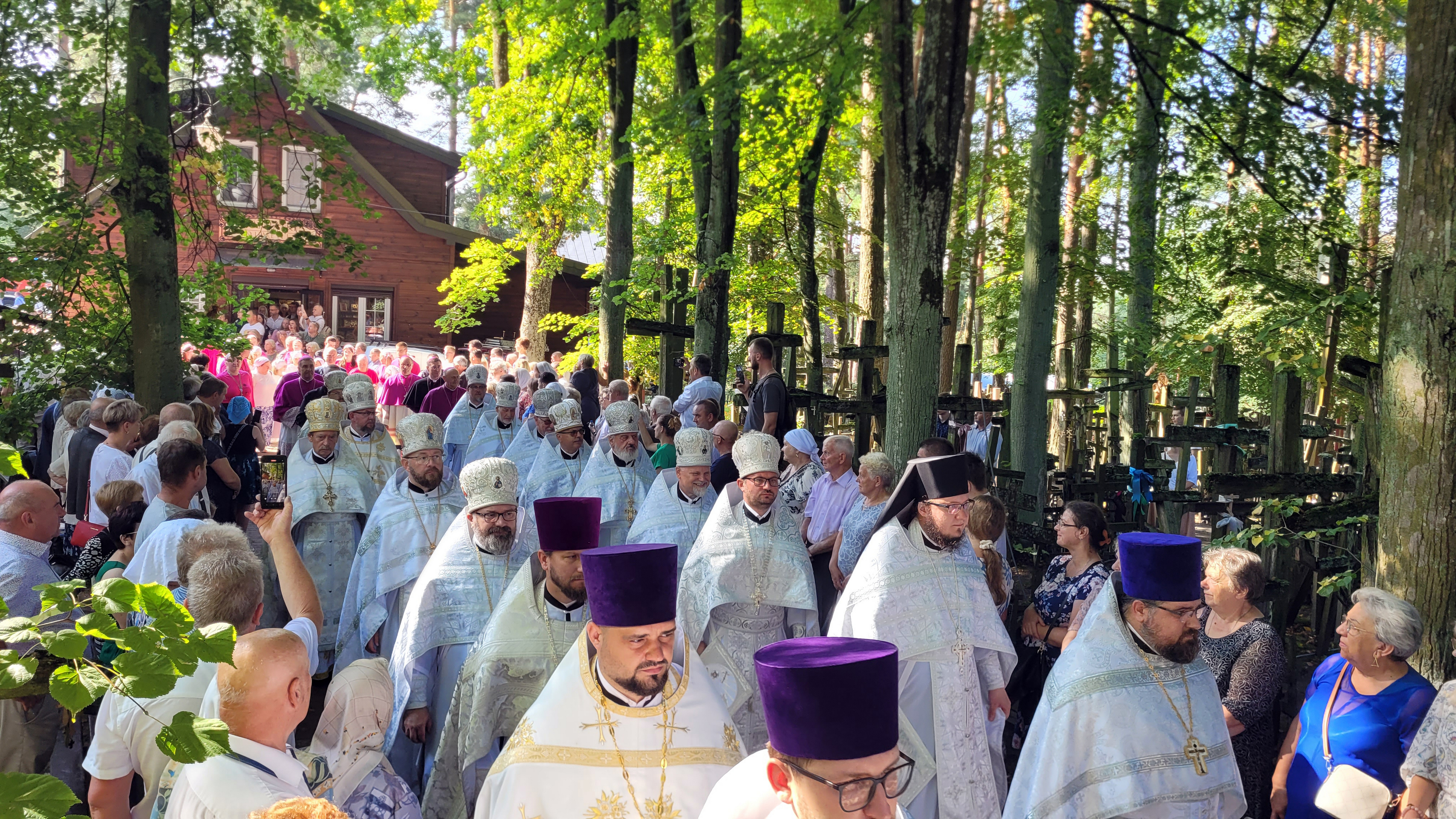 Transfiguration feast on Holy Mountain of Grabarka