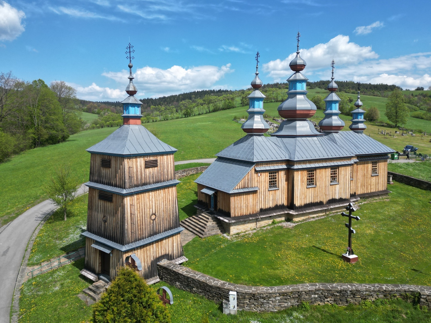 Orthodox Church in Komańcza, Poland