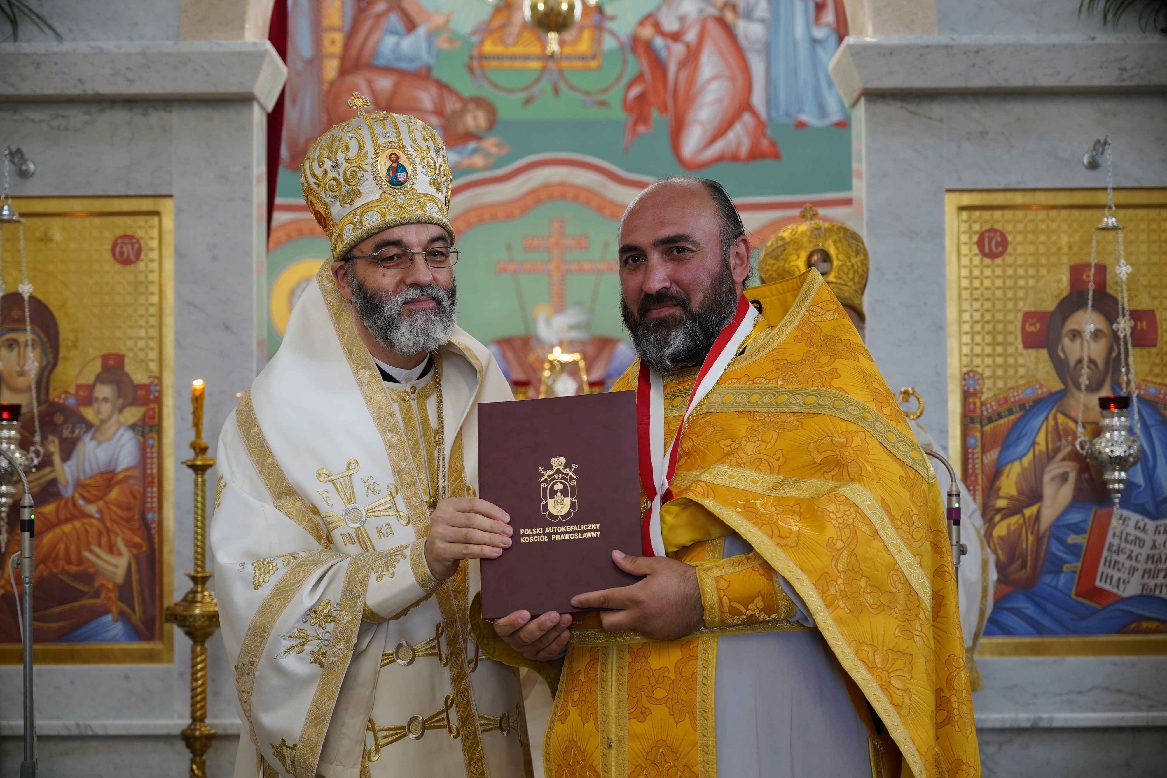 The consecration of St. Martyr Archimandrite Gregory Peradze Orthodox church in Białystok 