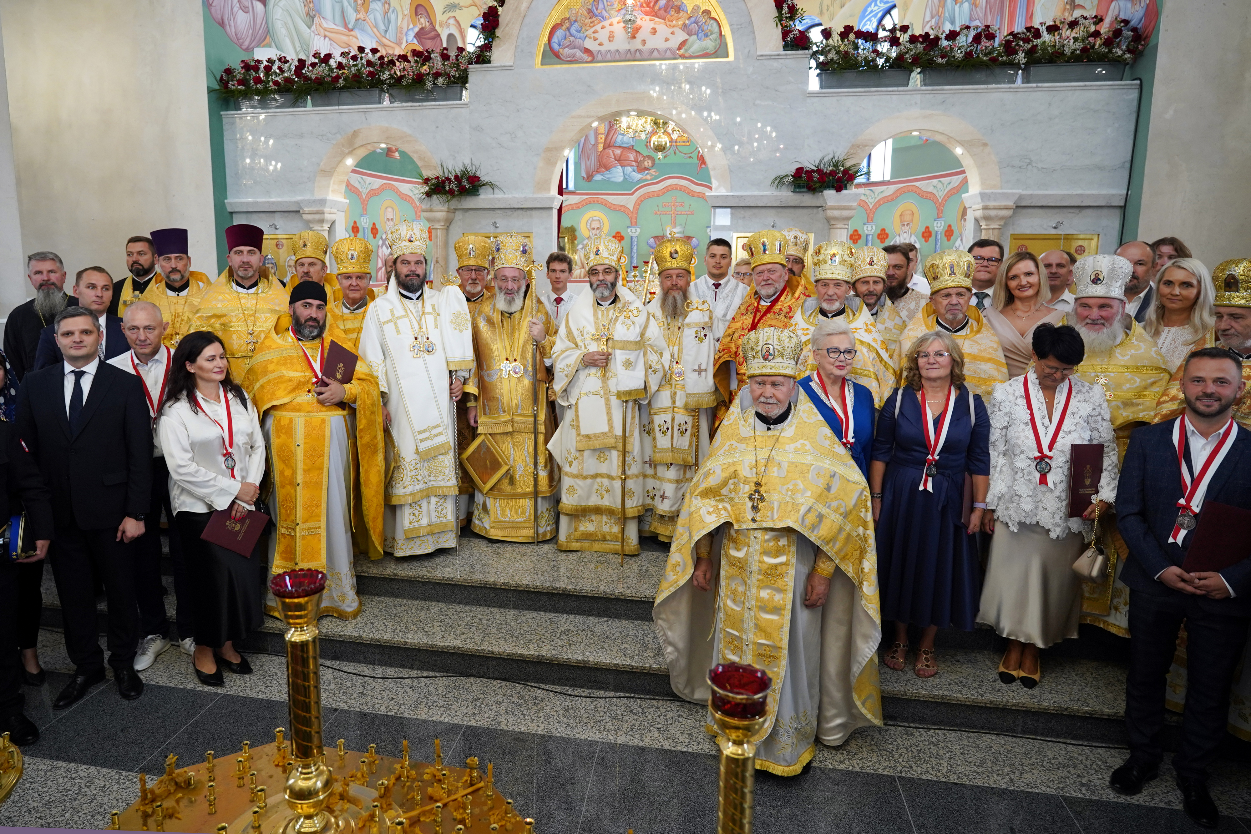 The consecration of St. Martyr Archimandrite Gregory Peradze Orthodox church in Białystok 