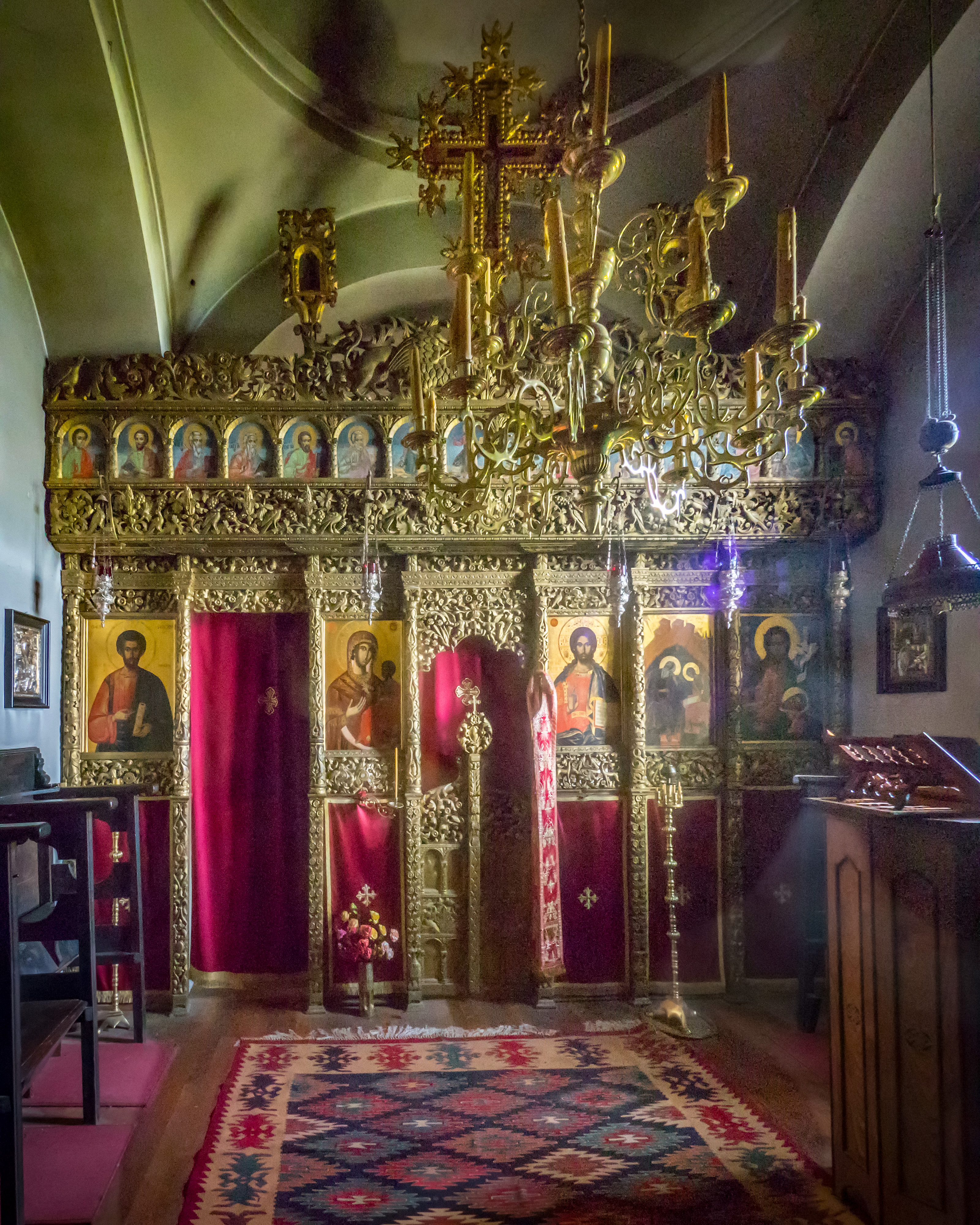 Iconostasis, St. John the Theologian Monastery