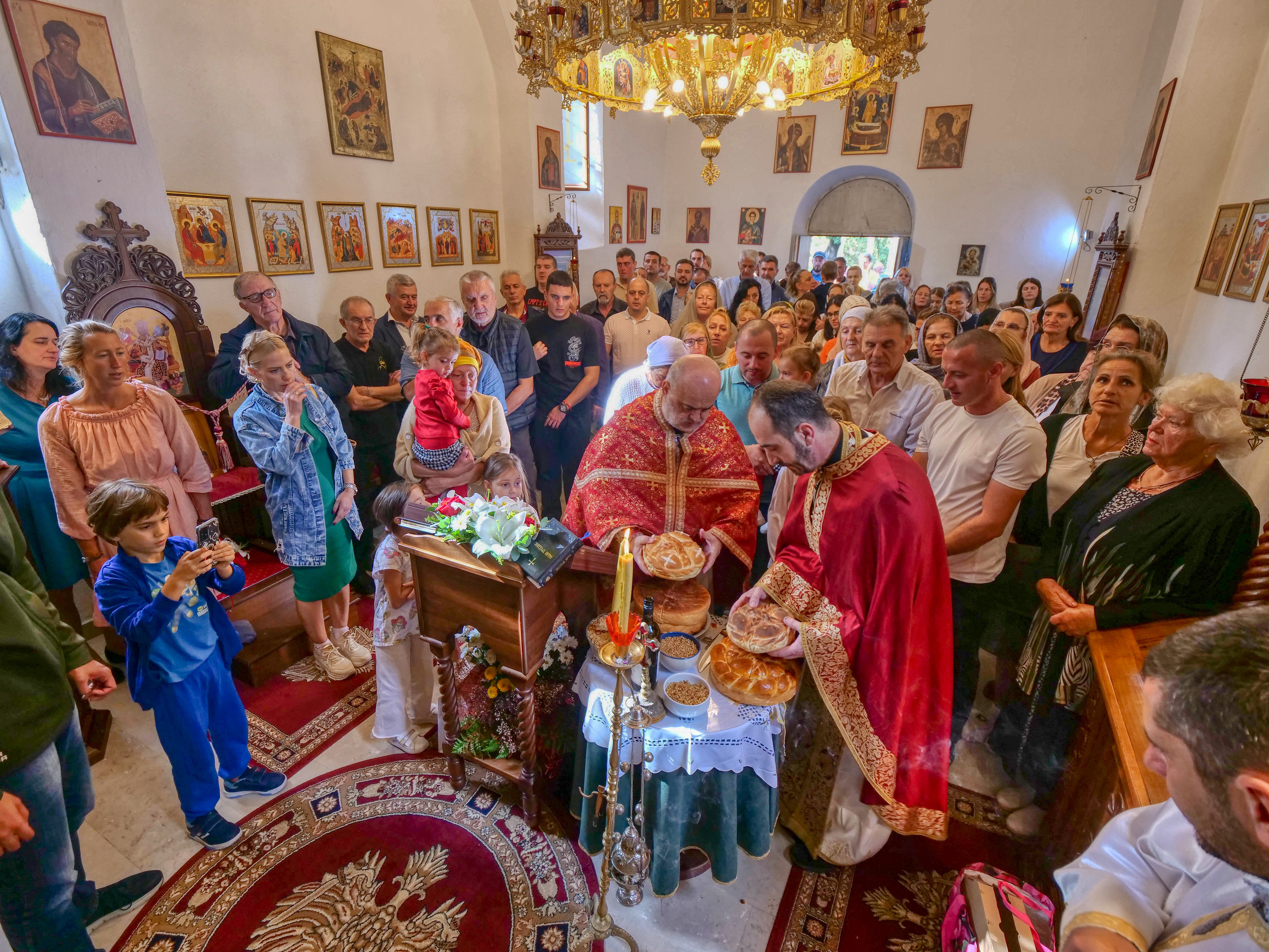Прослава празника Светог Томе у цркви Светог Томе у Бечићима