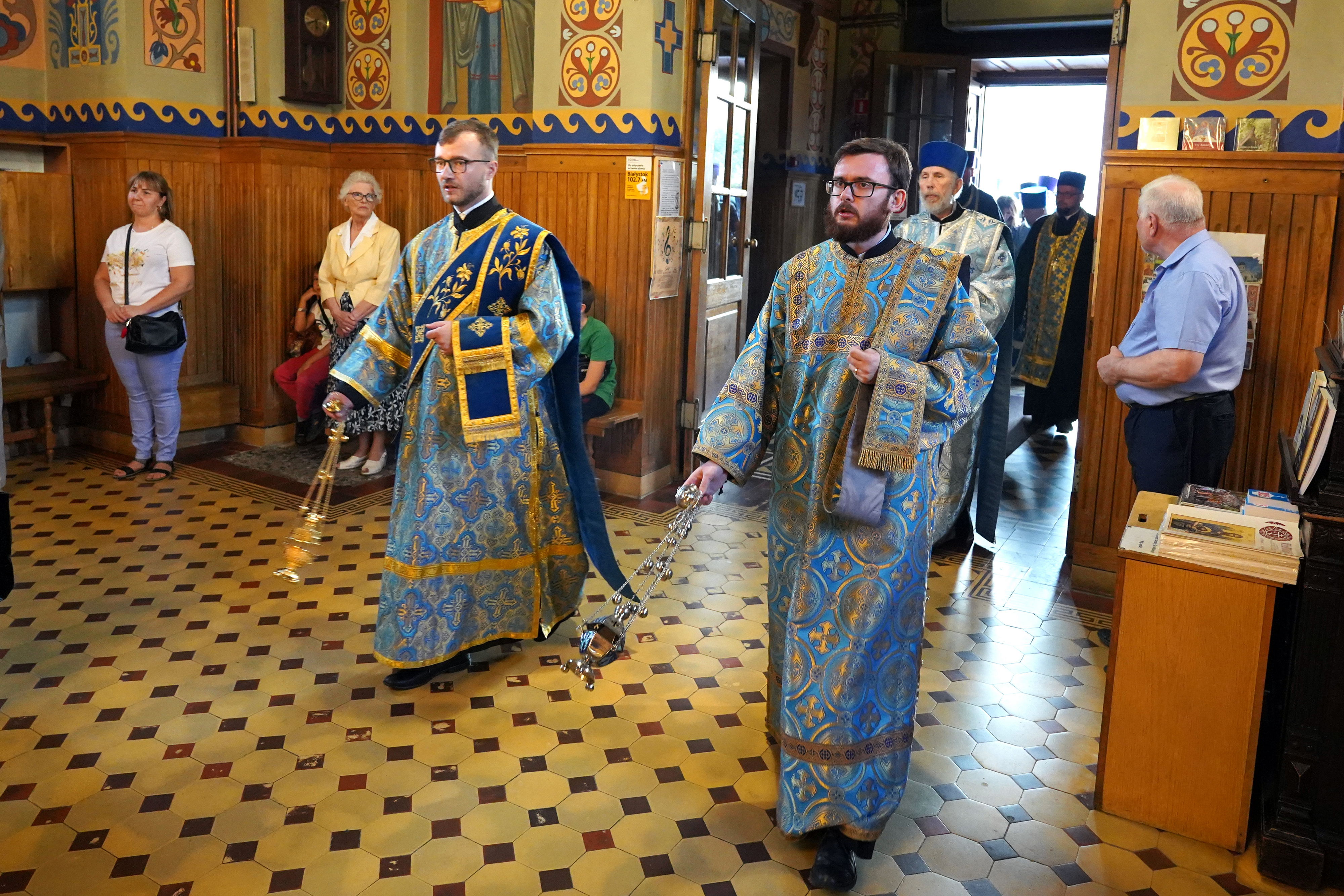 St. Martyr Gabriel feast in St. Nicholas Cathedral in Białystok