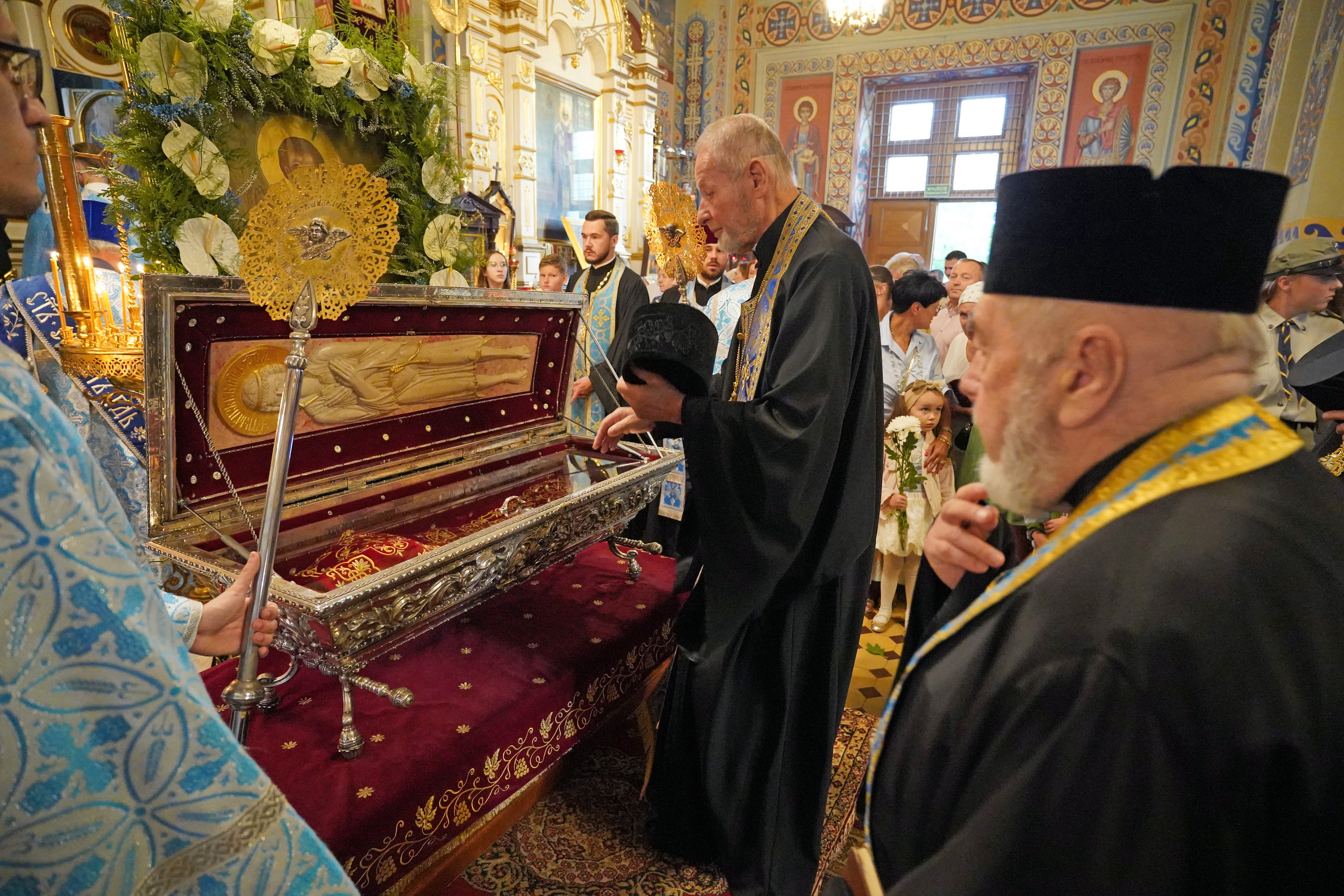 St. Martyr Gabriel feast in St. Nicholas Cathedral in Białystok