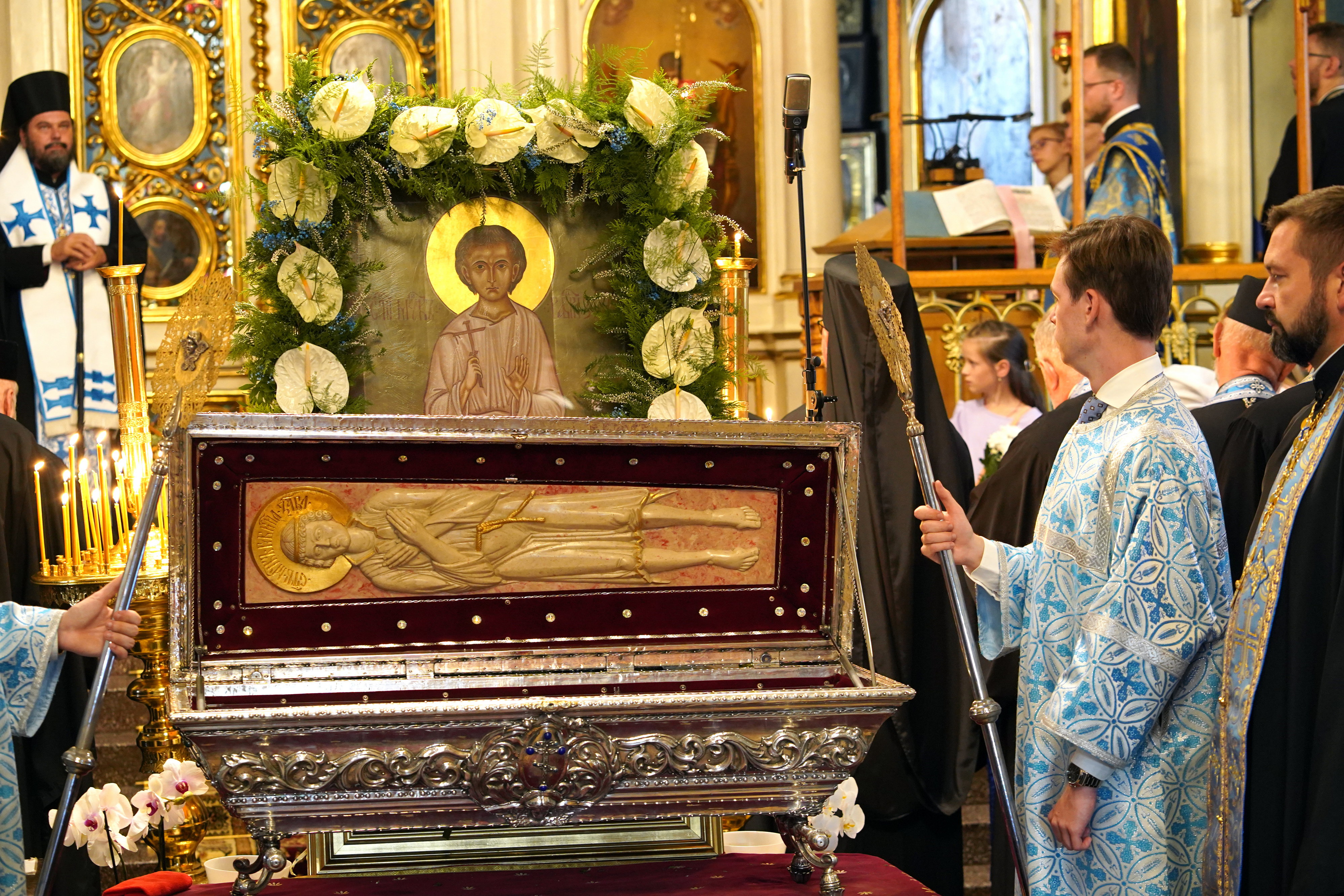 St. Martyr Gabriel feast in St. Nicholas Cathedral in Białystok 
