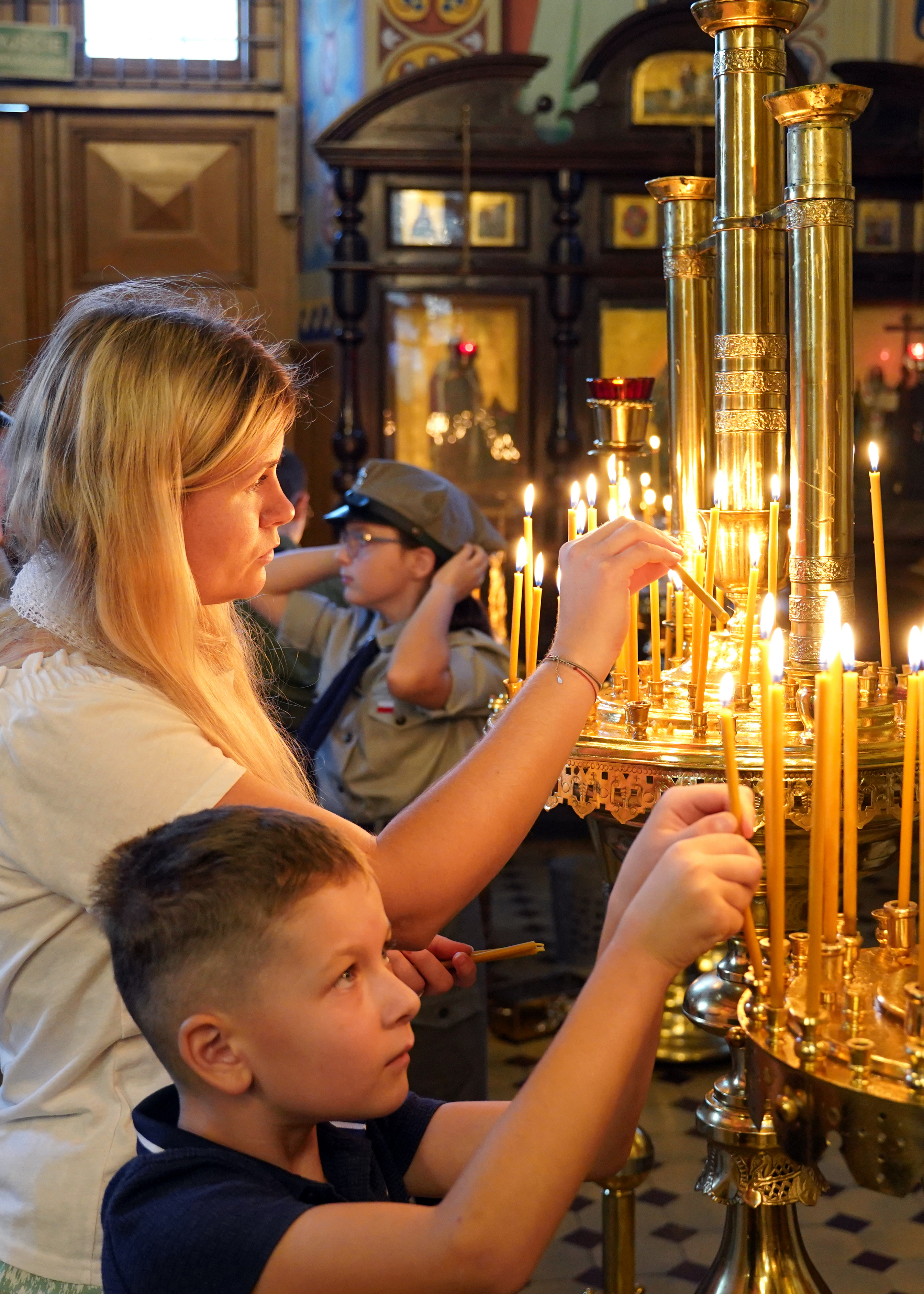 St. Martyr Gabriel feast in St. Nicholas Cathedral in Białystok 