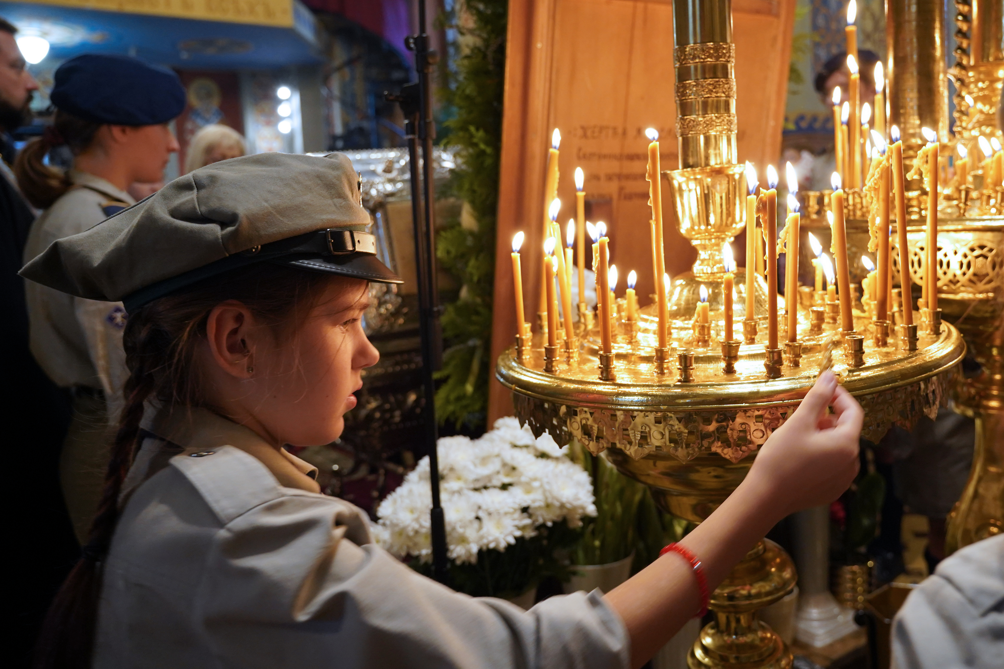 St. Martyr Gabriel feast in St. Nicholas Cathedral in Białystok 