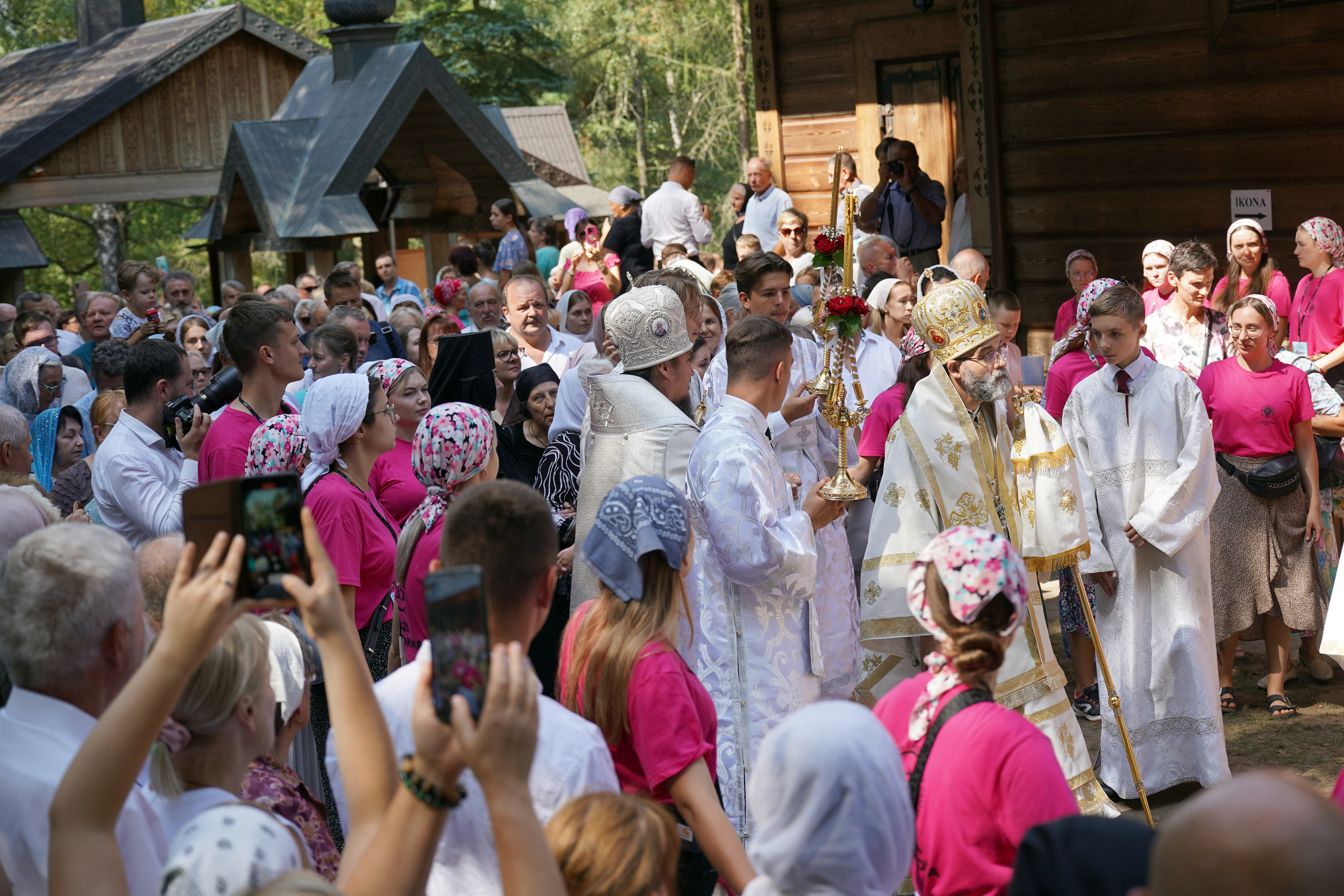 Transfiguration feast on Holy Mountain of Grabarka