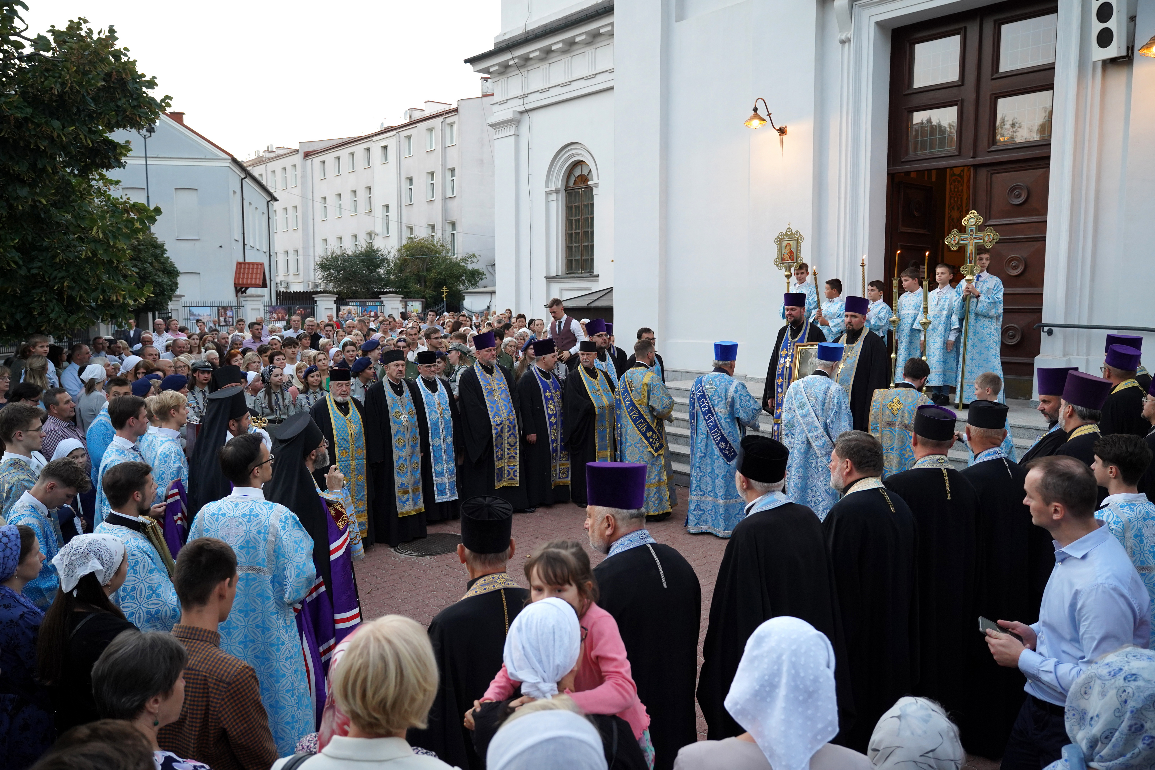 St. Martyr Gabriel feast in St. Nicholas Cathedral in Białystok