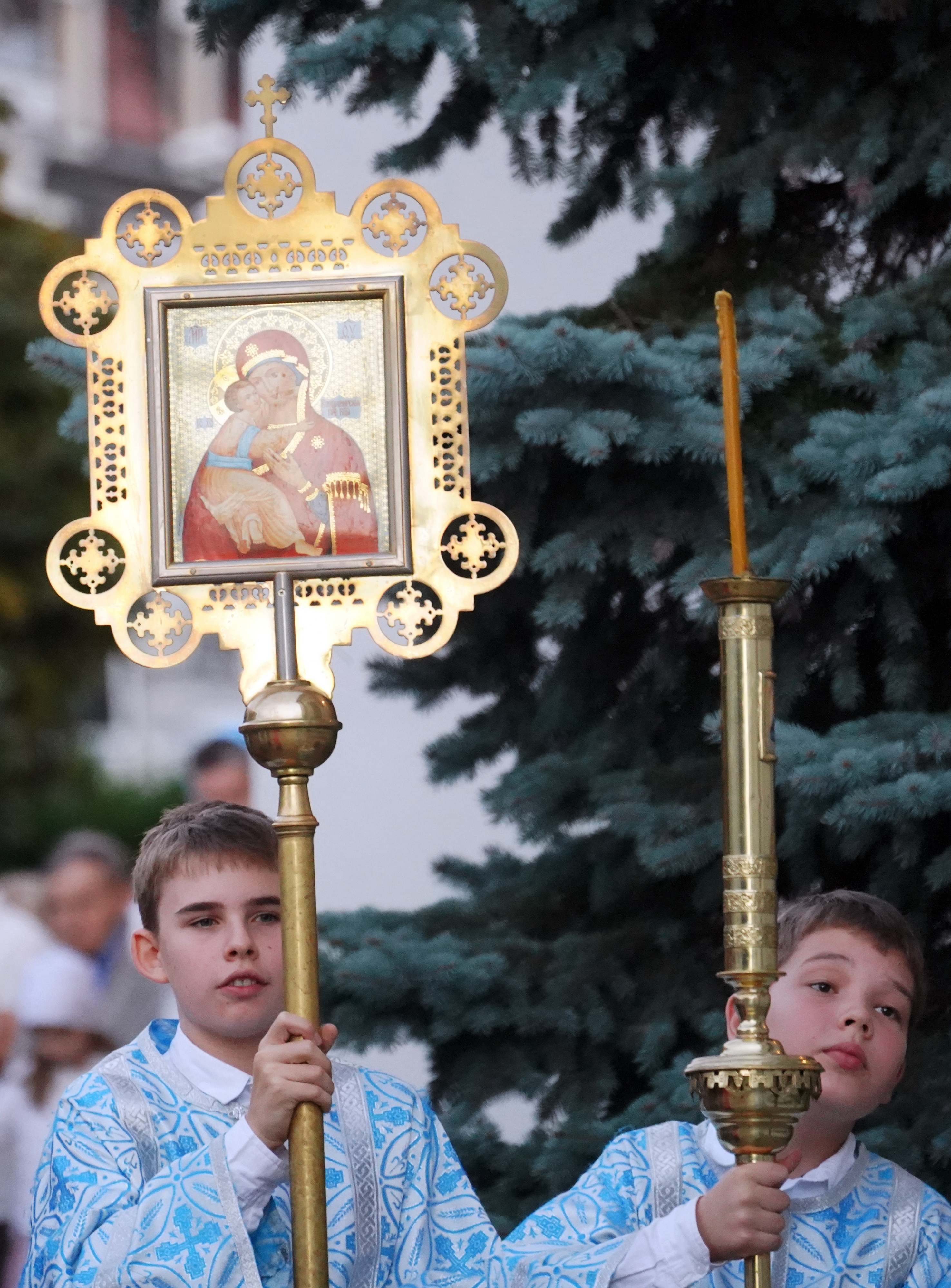 St. Martyr Gabriel feast in St. Nicholas Cathedral in Białystok